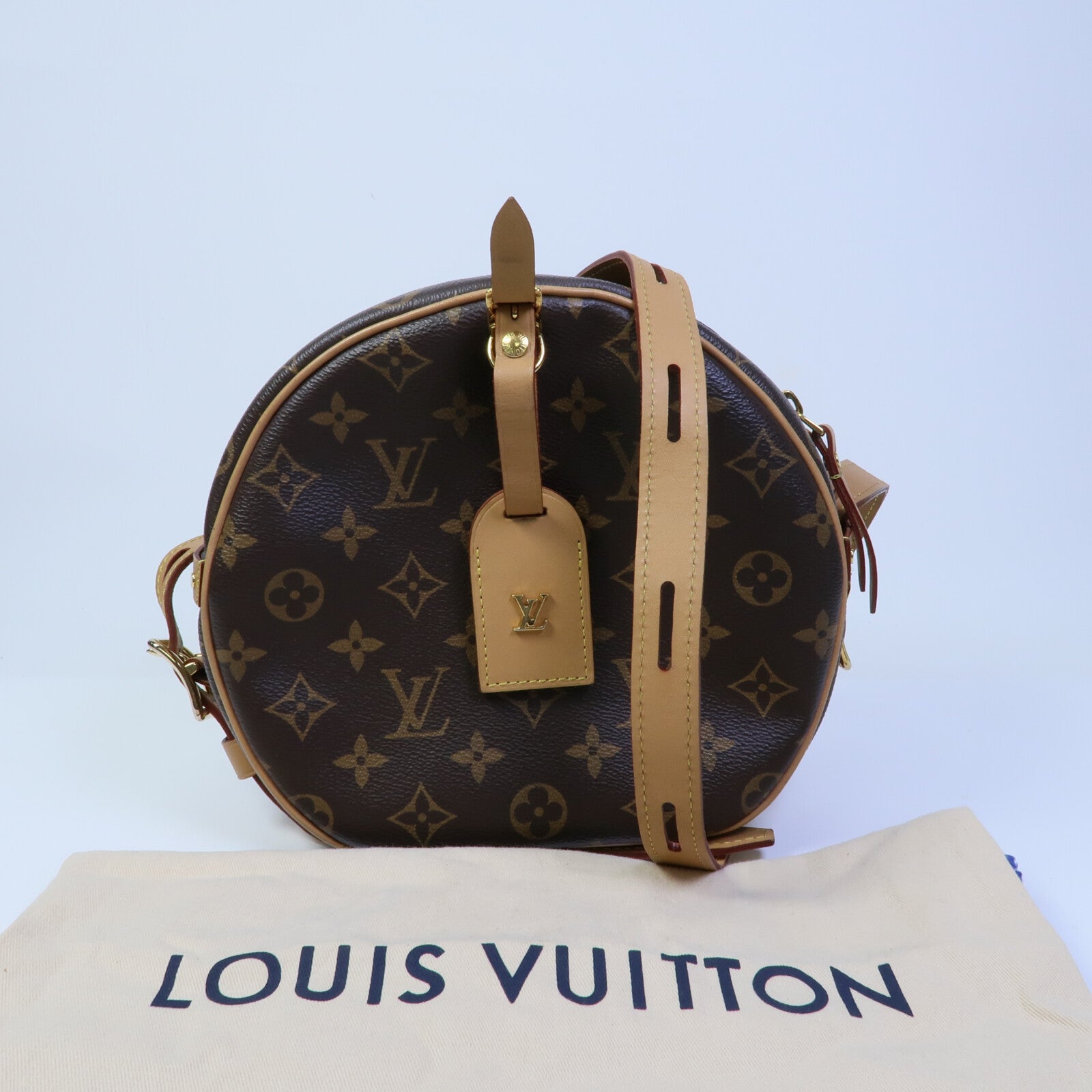 LOUIS VUITTON Monogram Boite Chapeau Souple MM肩背袋
