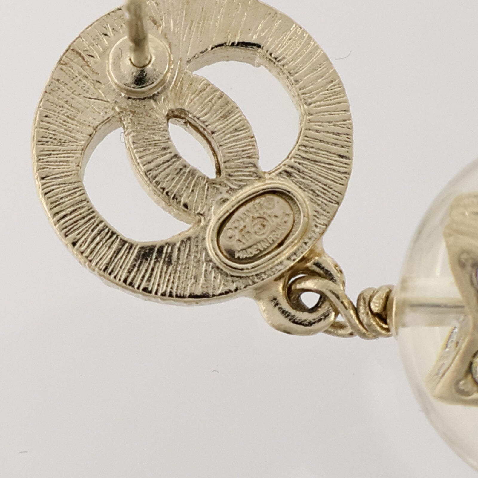 CHANEL 金屬/PVC Earrings耳環