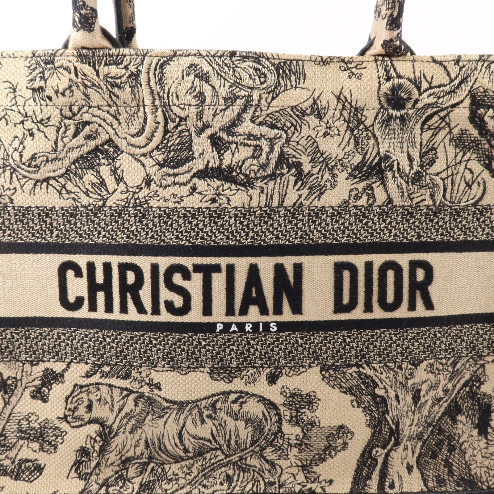 Dior 帆布Book Tote Medium肩背袋袋