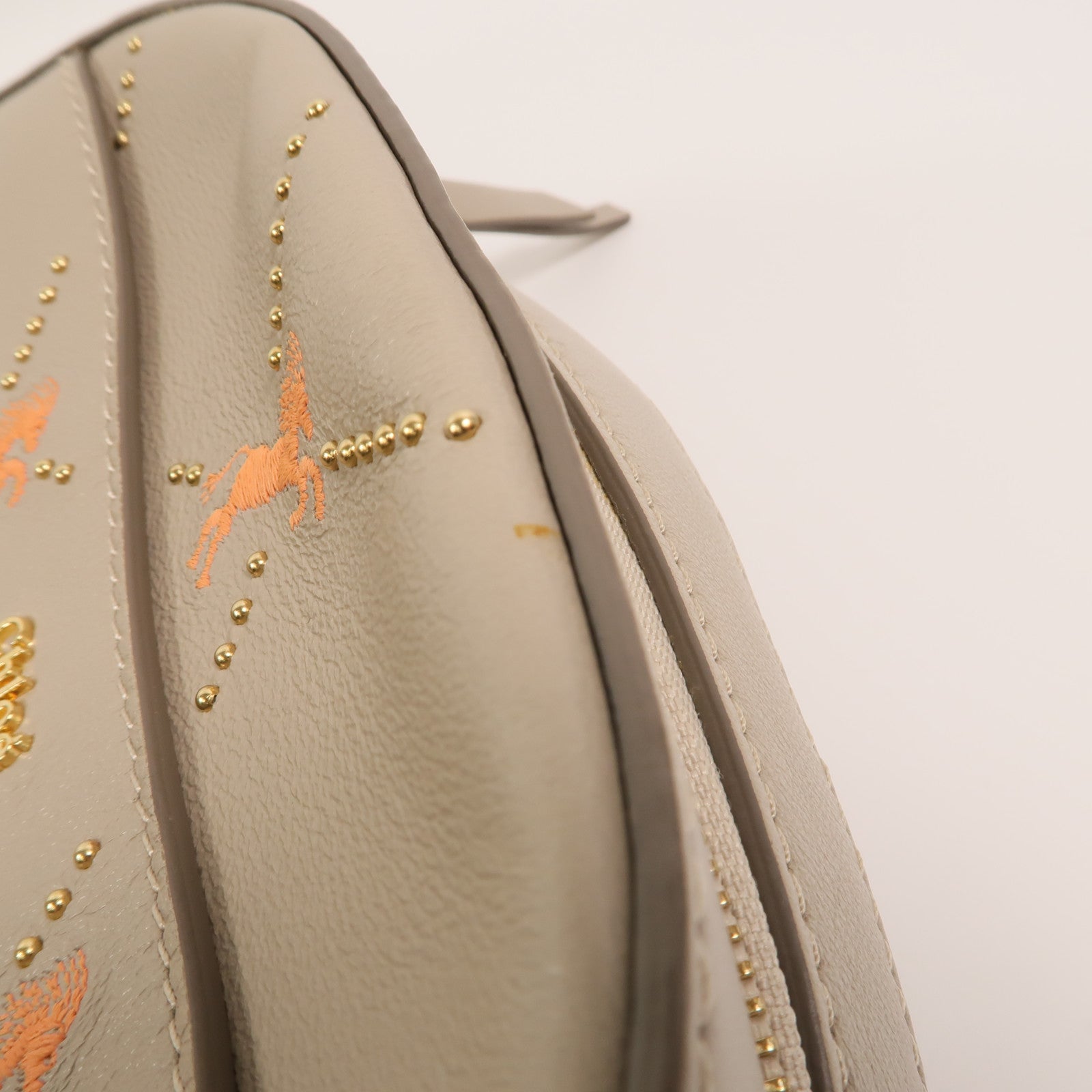 Chloe 牛皮皮革Mini Signature肩背袋