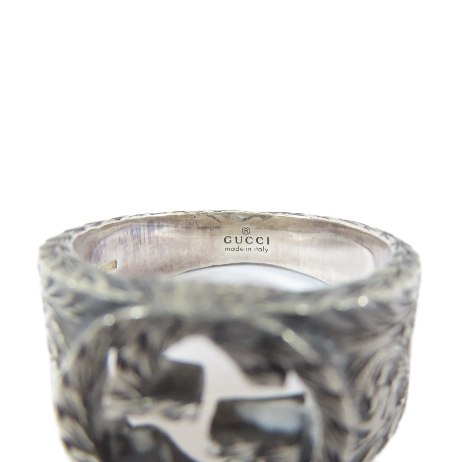 GUCCI 【激減優惠】925純銀Ring戒指US#10.5