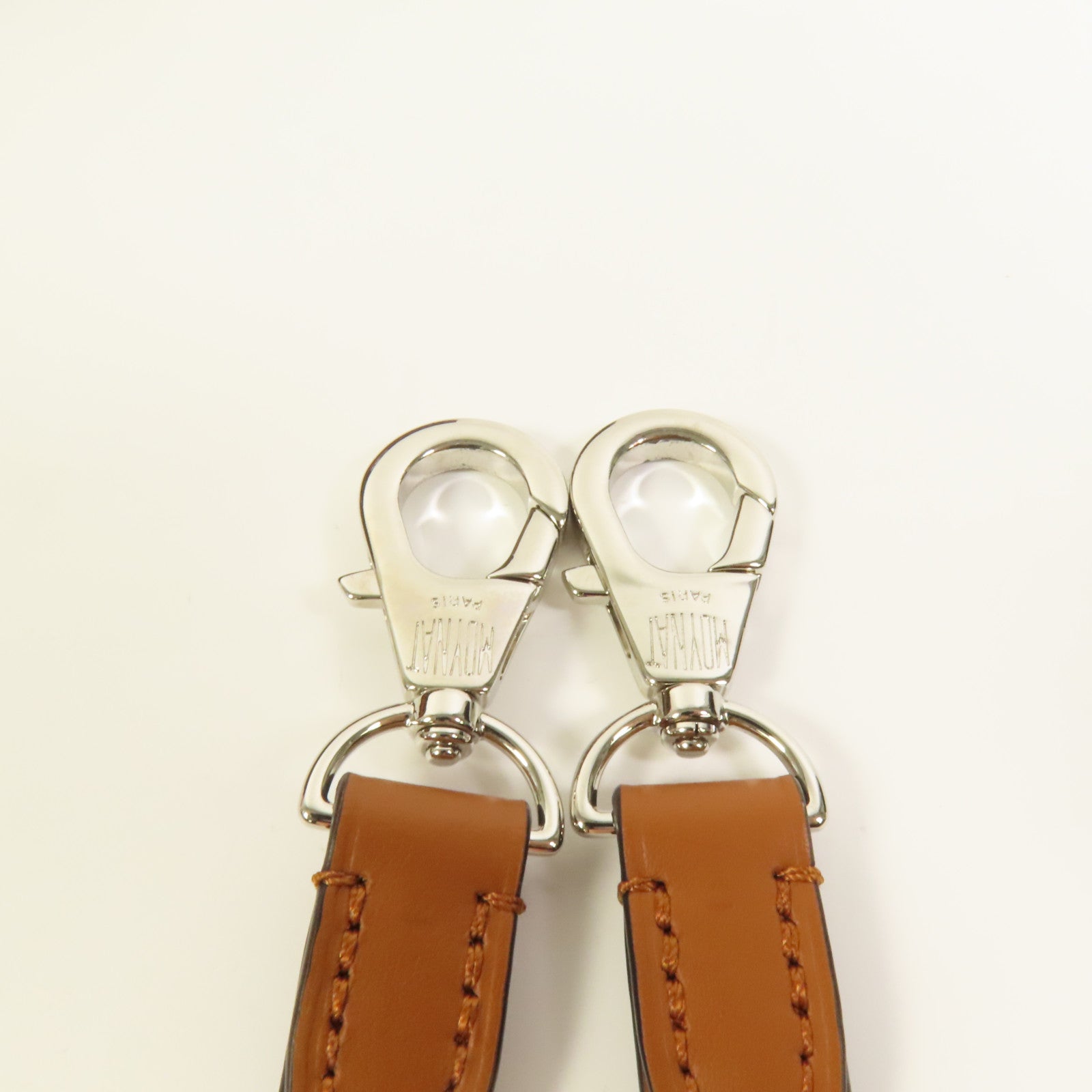 Moynat 塗層帆布Moynat Little Suitcase銀扣手挽肩背兩用袋