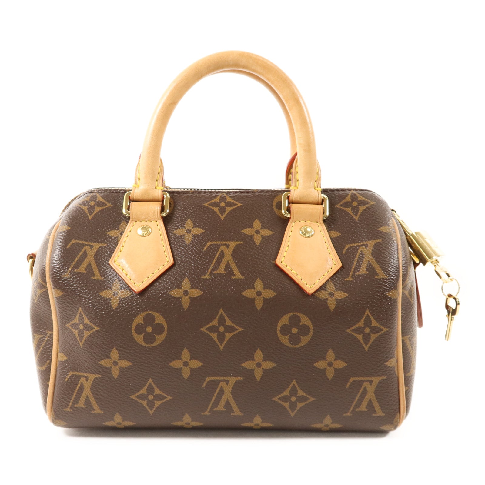 LOUIS VUITTON Monogram Speedy Bandouliere 20金扣手挽肩背兩用袋
