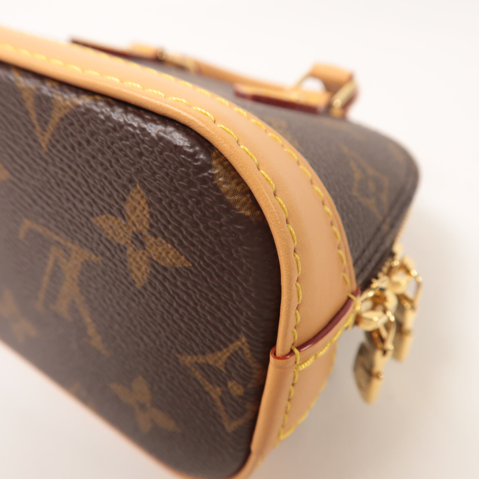 LOUIS VUITTON Monogram Nano Alma手挽肩背兩用袋