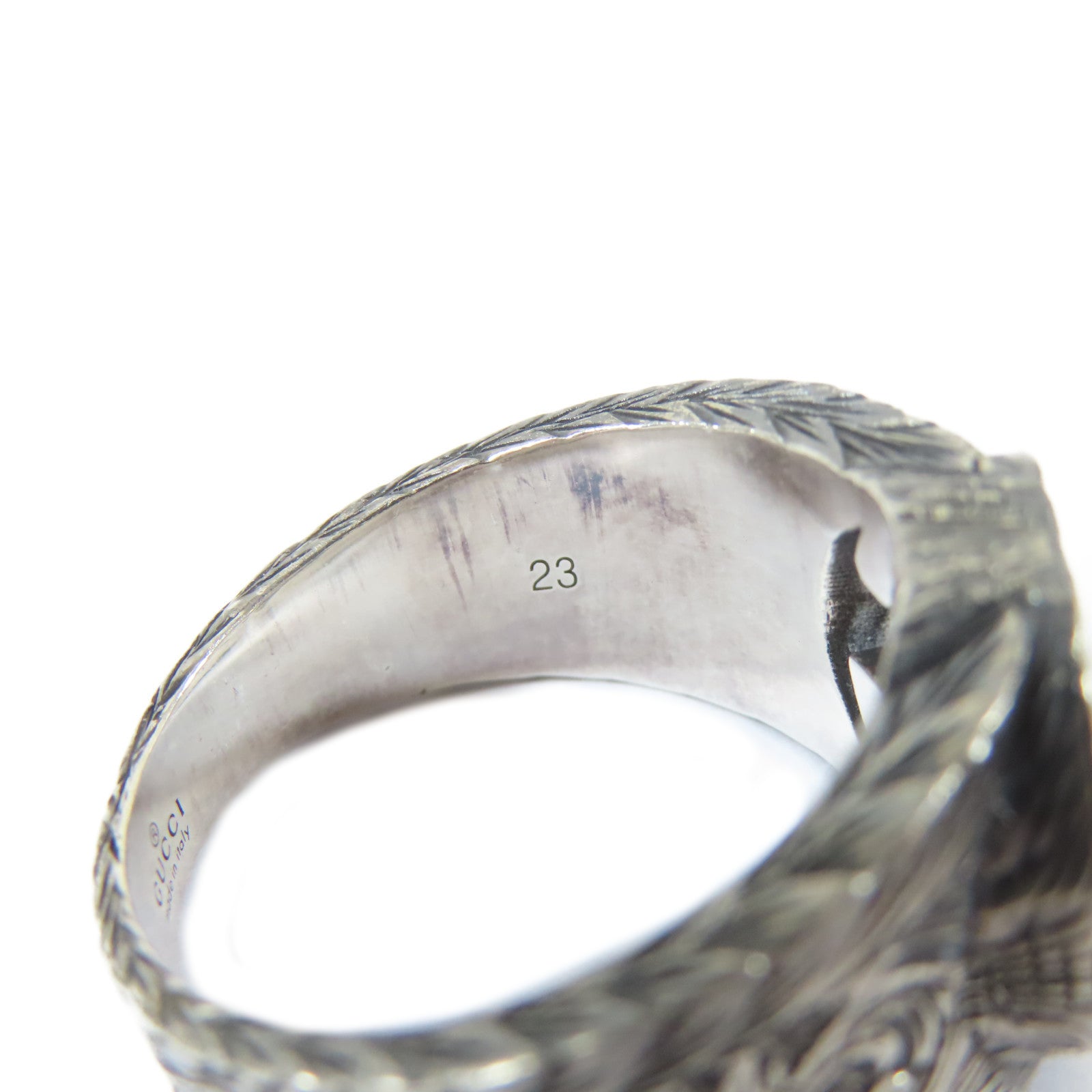 GUCCI 【激減優惠】925純銀Ring戒指US#10.5