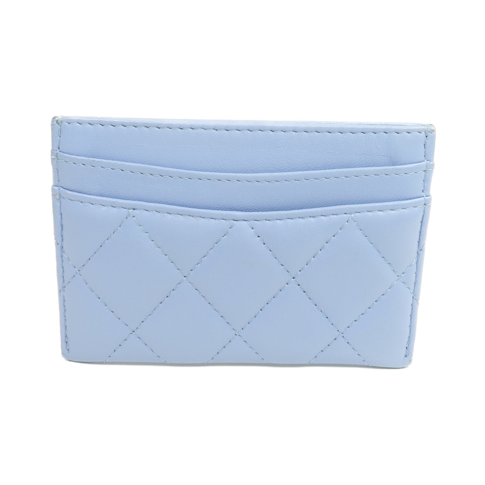 CHANEL 羊皮皮革Card Case金扣卡片套