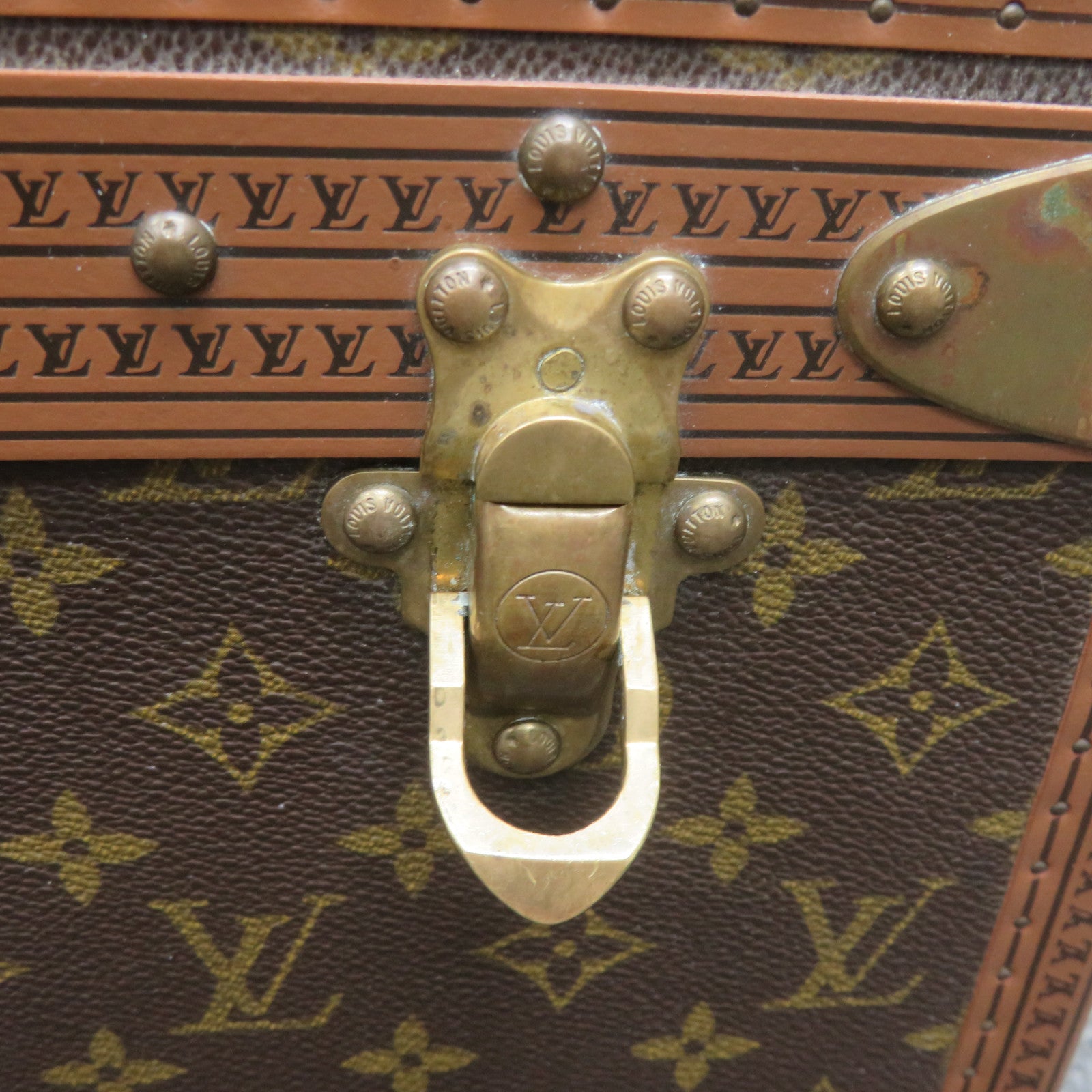 LOUIS VUITTON Monogram Alzer 80 Suitcase行李箱啡色
