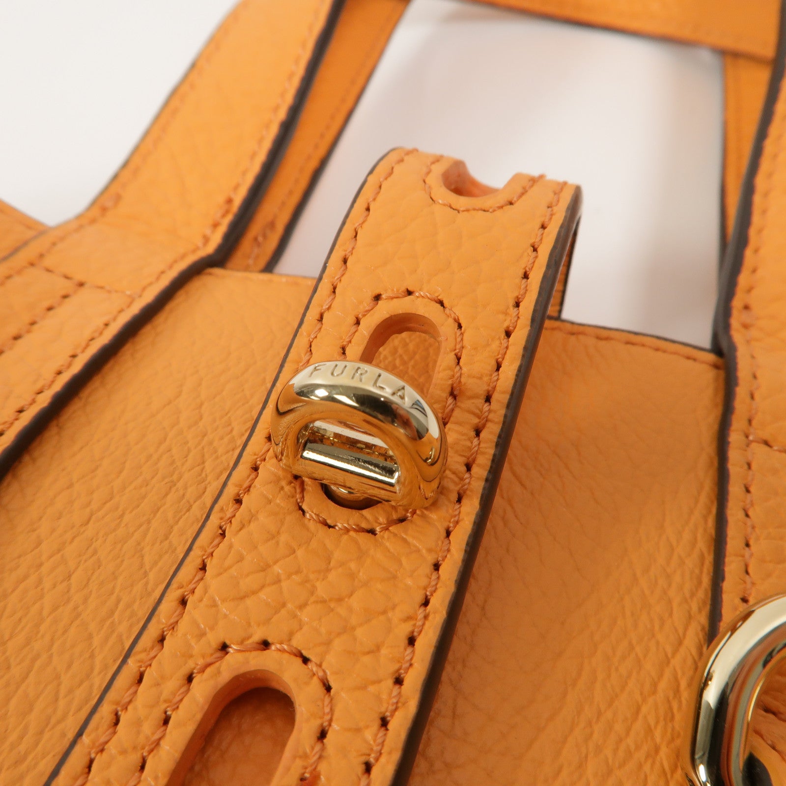 Furla 牛皮皮革2 Way Shoulder手挽肩背兩用袋