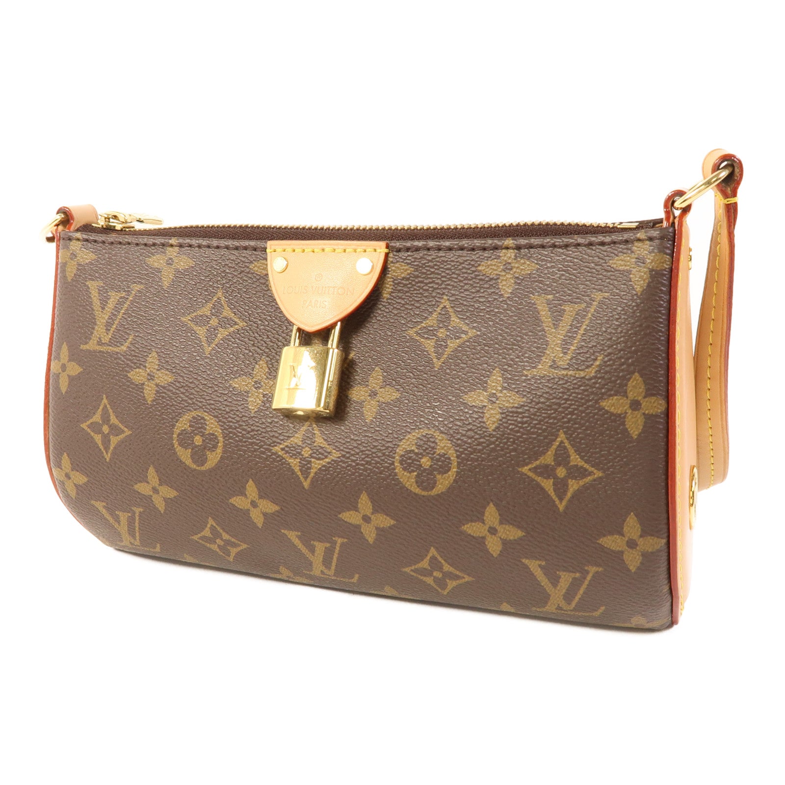 LOUIS VUITTON Monogram Pochette Tirette金扣肩背袋