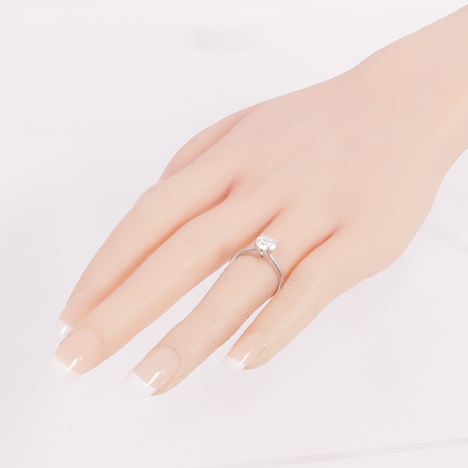 JEWELRY 【激減優惠】18K白金Diamond Ring鑽石戒指US#6