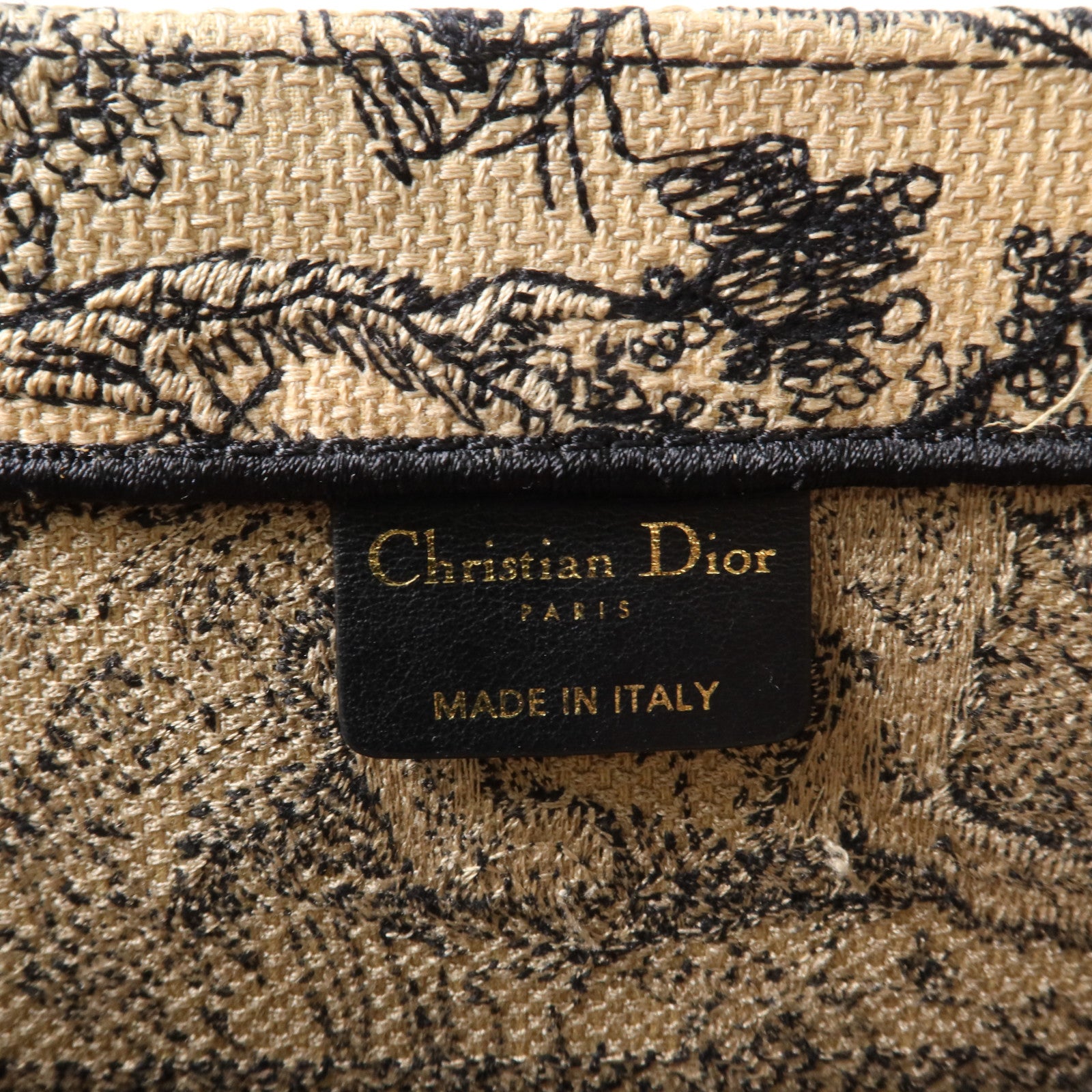 Dior 帆布Book Tote Medium肩背袋袋