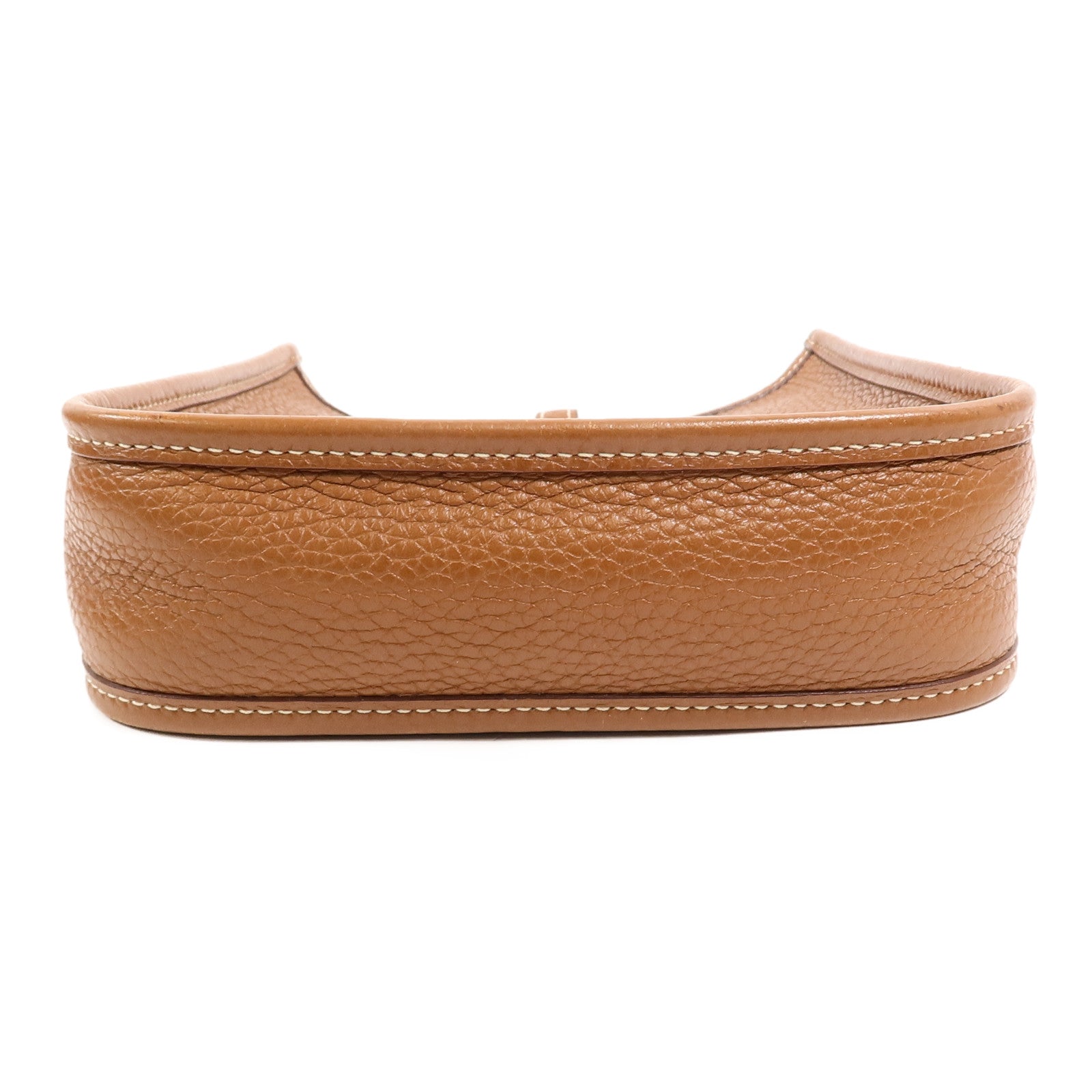 HERMES Clemence皮革Evelyne TPM肩背袋Gold