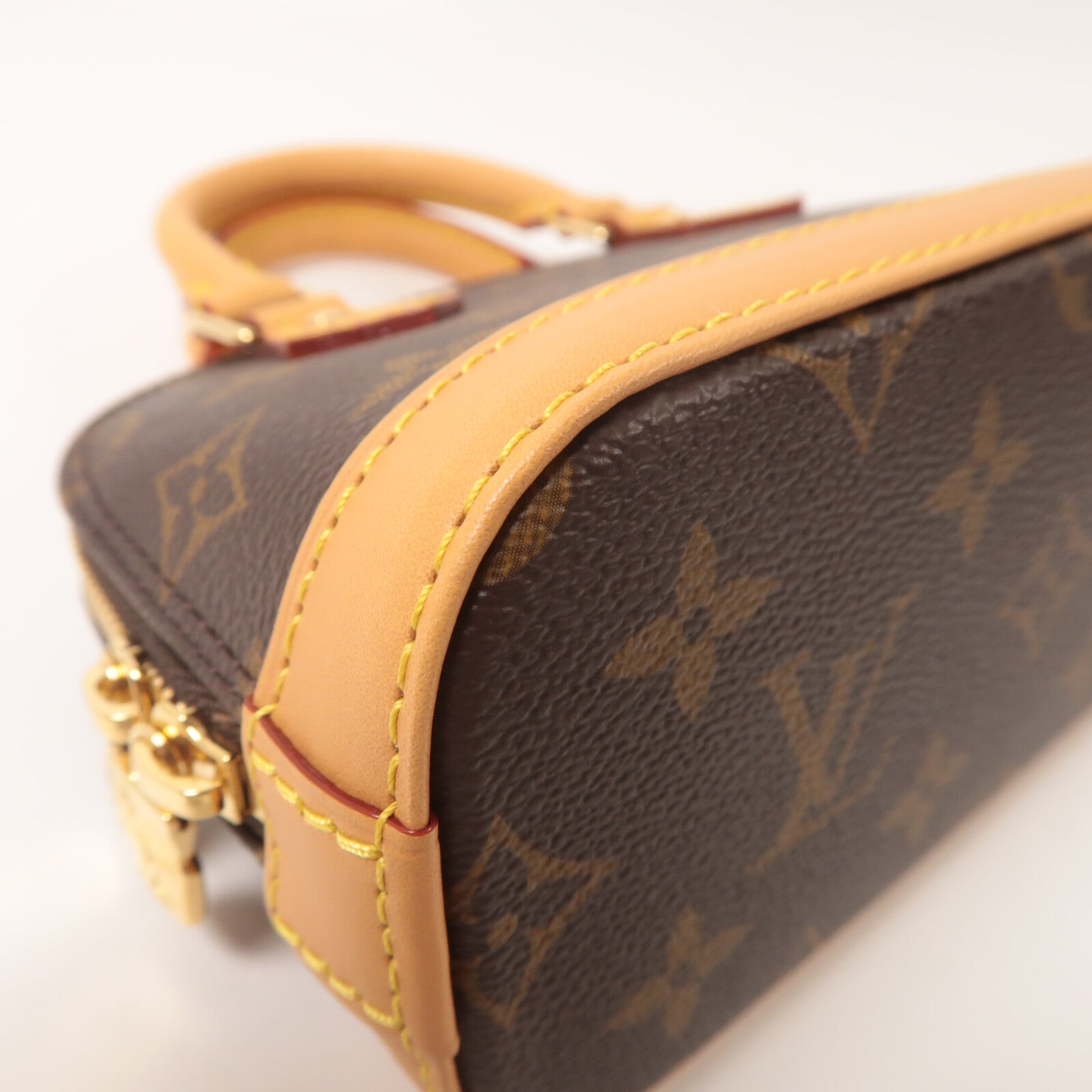 LOUIS VUITTON Monogram Nano Alma手挽肩背兩用袋
