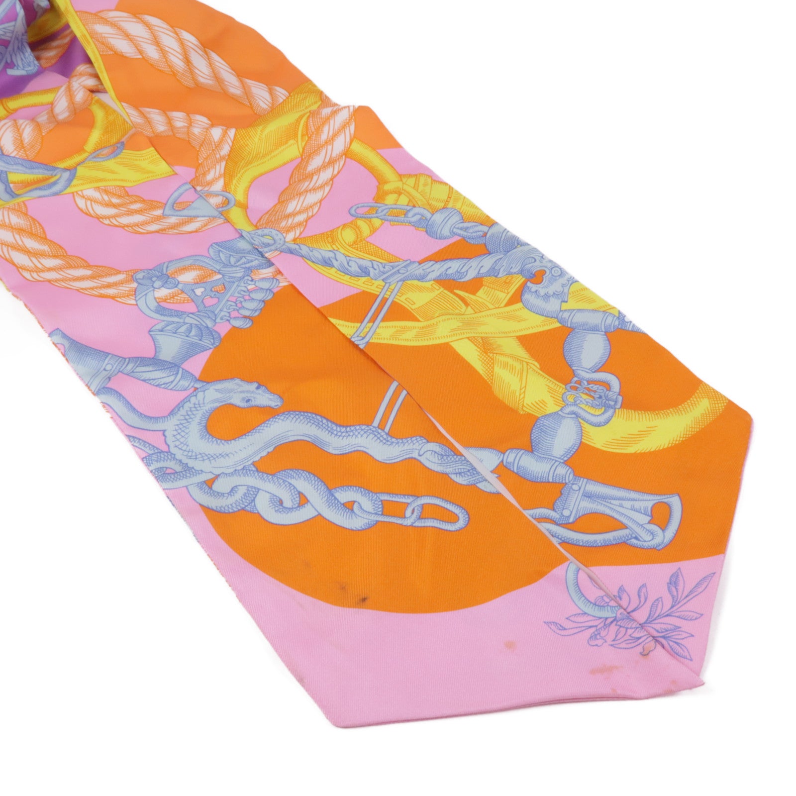 HERMES 絲質Maxi Twilly絲巾