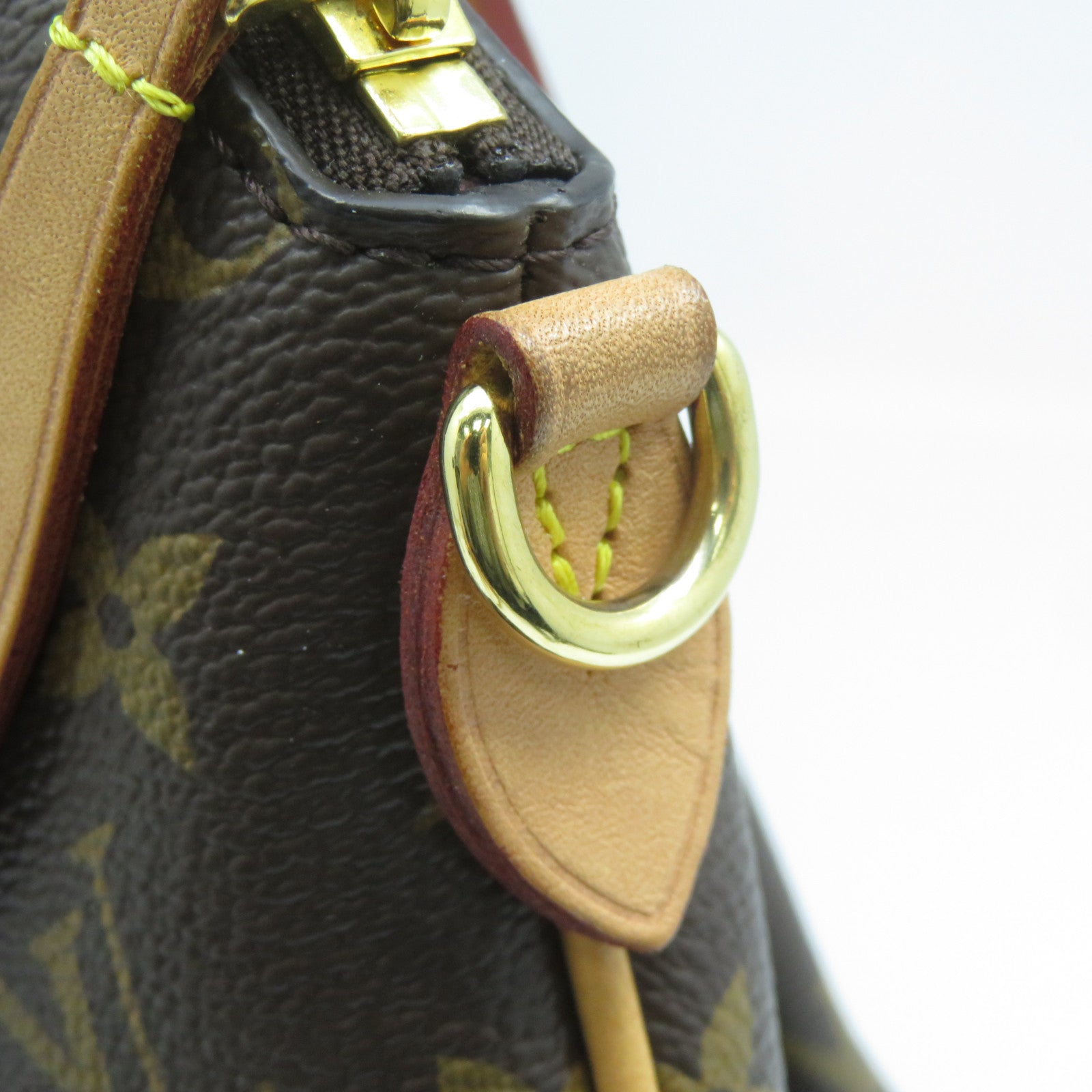 LOUIS VUITTON Monogram Rivoli MM金扣手挽肩背兩用袋啡色