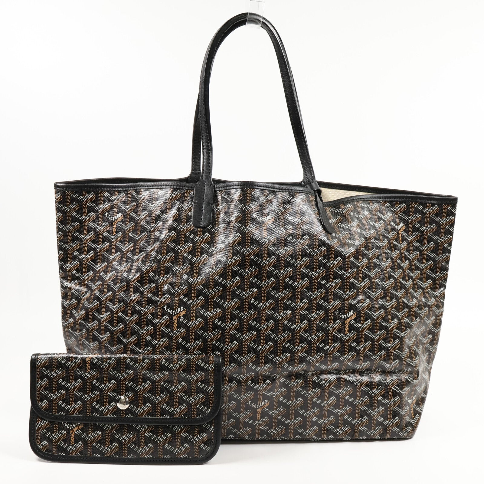 GOYARD 塗層帆布Saint Louis PM手挽袋
