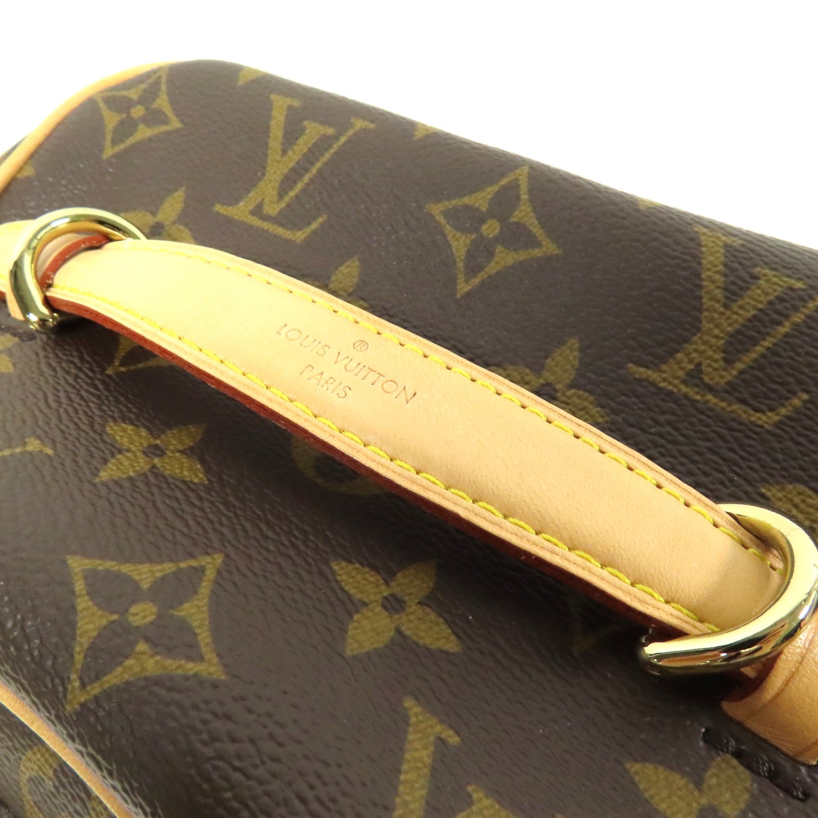 LOUIS VUITTON LV GHW Nice Mini Vanity Bag HandBag M44495 Monogram Brown