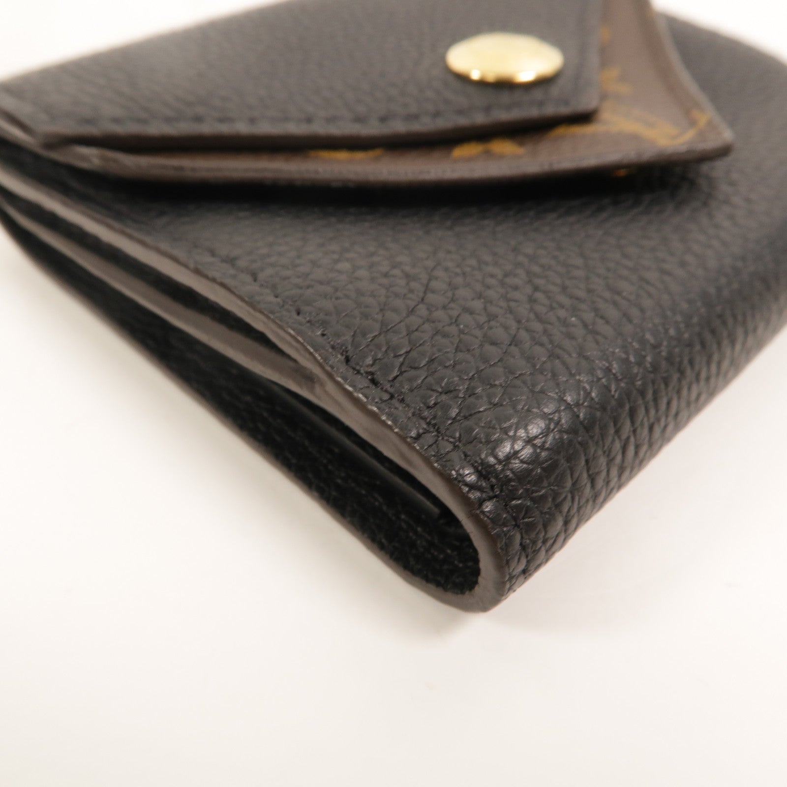 LOUIS VUITTON Monogram/牛皮皮革Double V Wallet錢包