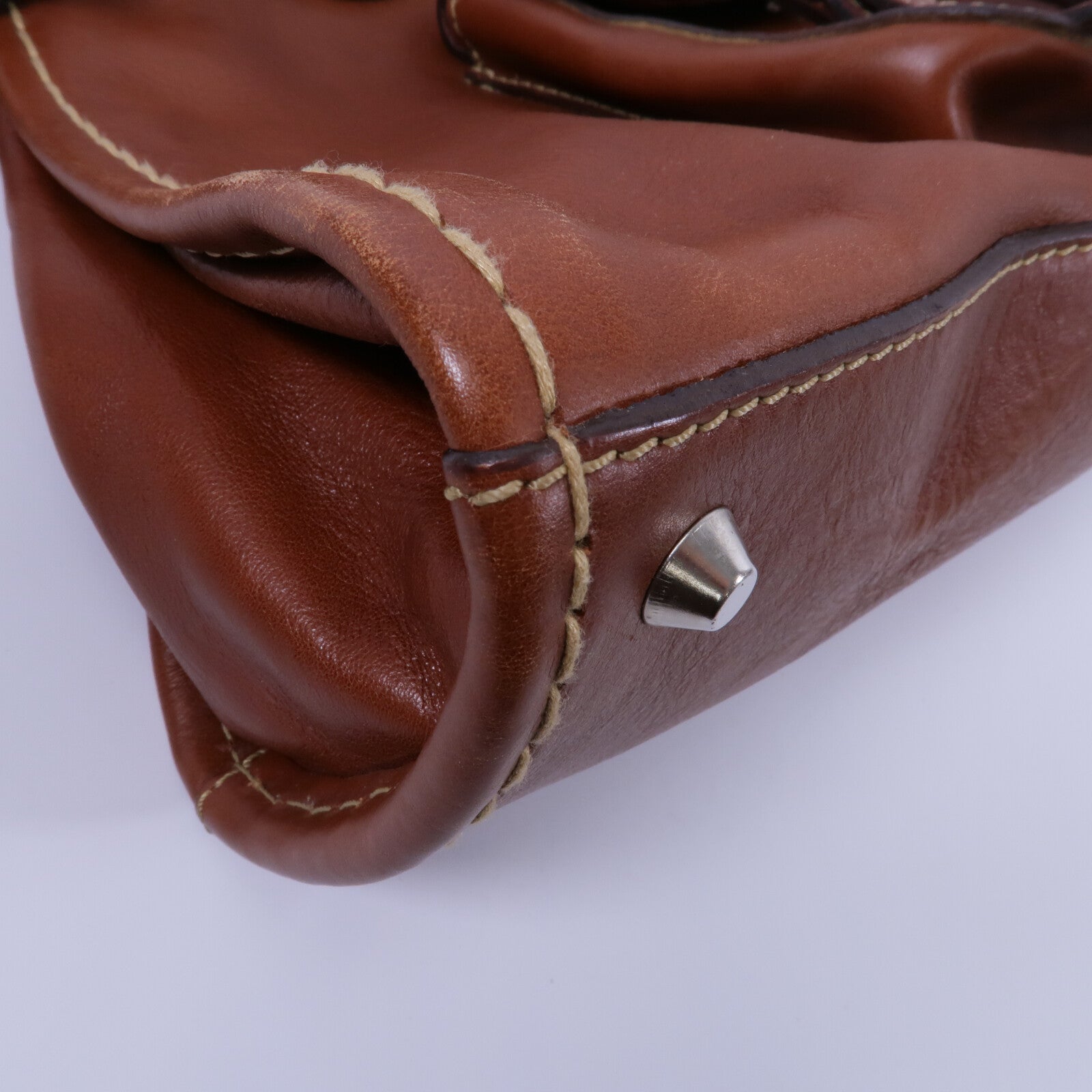 Chloe 牛皮皮革Hand Bag手挽袋