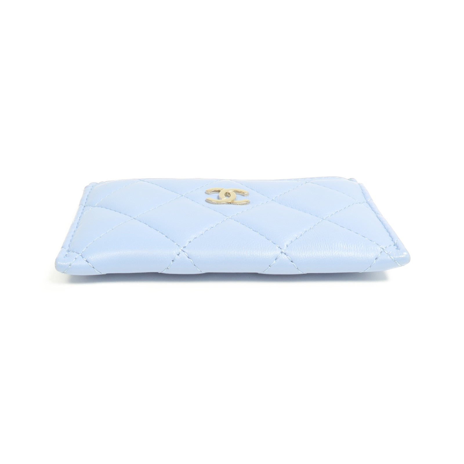 CHANEL 羊皮皮革Card Case金扣卡片套
