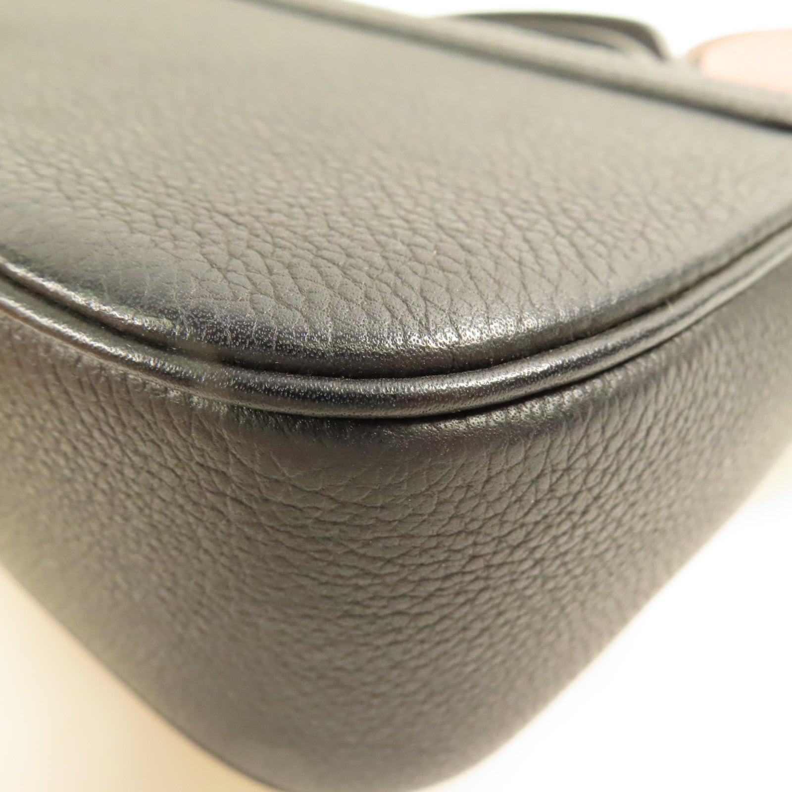 LOUIS VUITTON LV GHW Lockme Tender 2 Way Bag M58557 Calfskin Leather Black/White