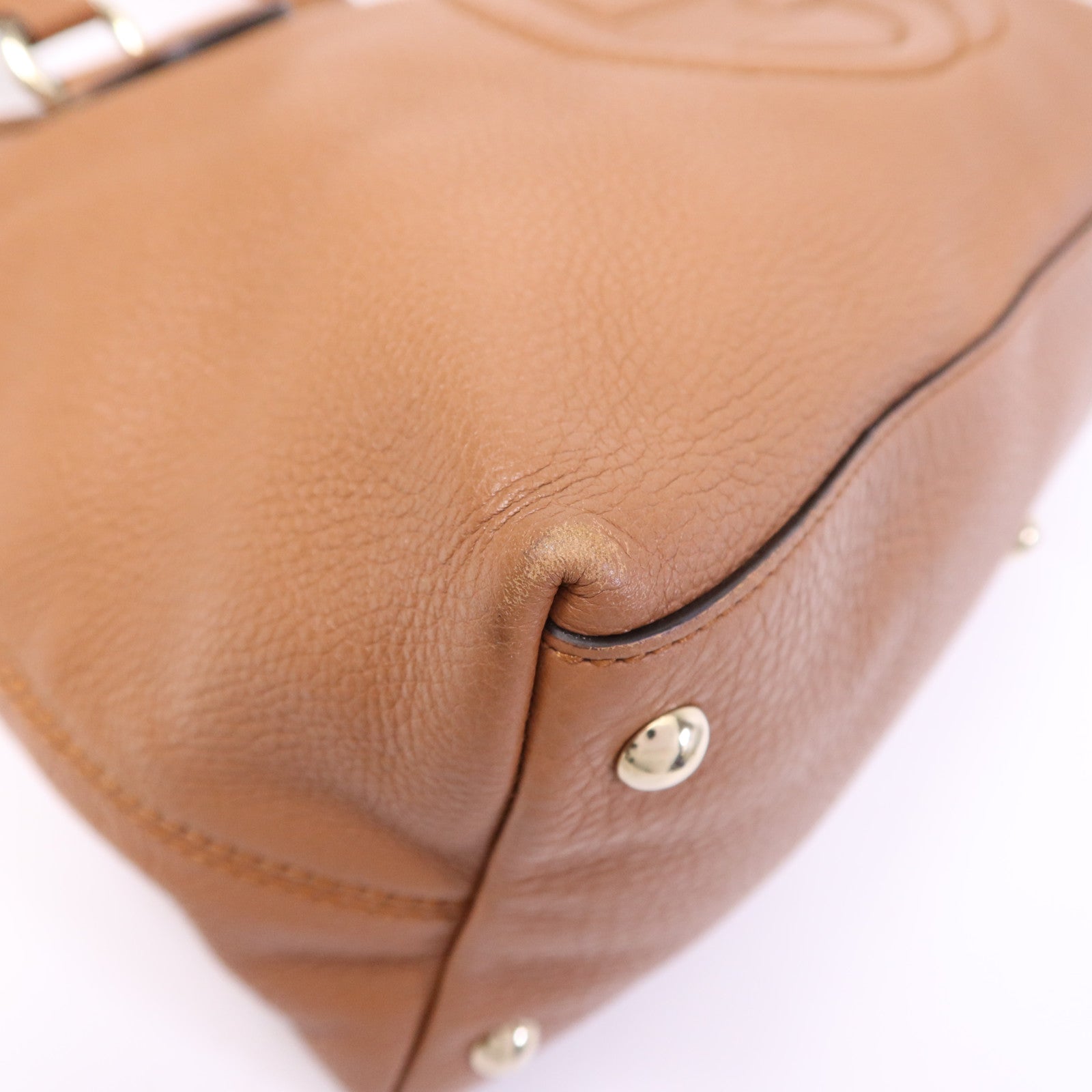 GUCCI 牛皮皮革2 Way Shoulder Bag金扣手挽肩背兩用袋