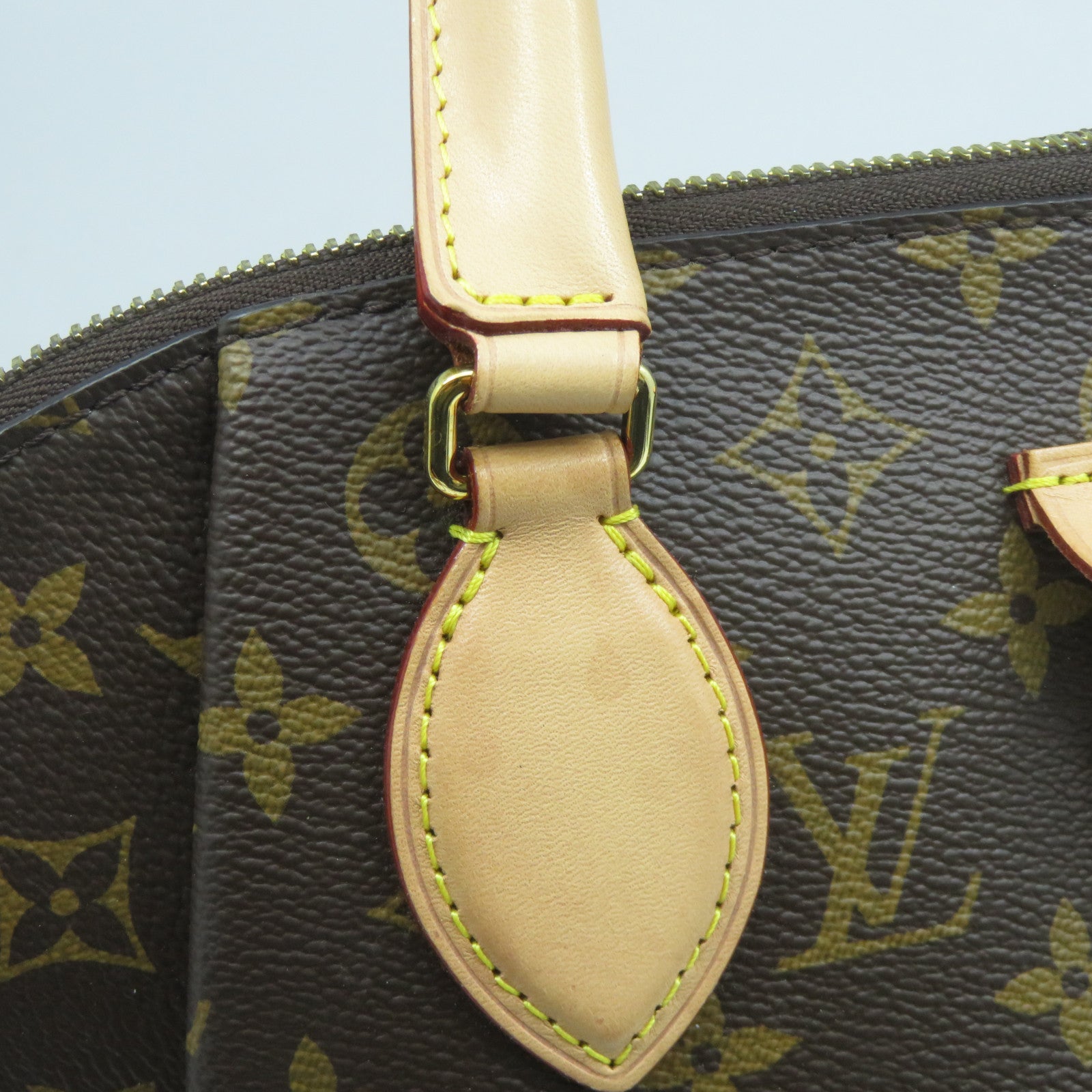 LOUIS VUITTON Monogram Rivoli MM金扣手挽肩背兩用袋啡色