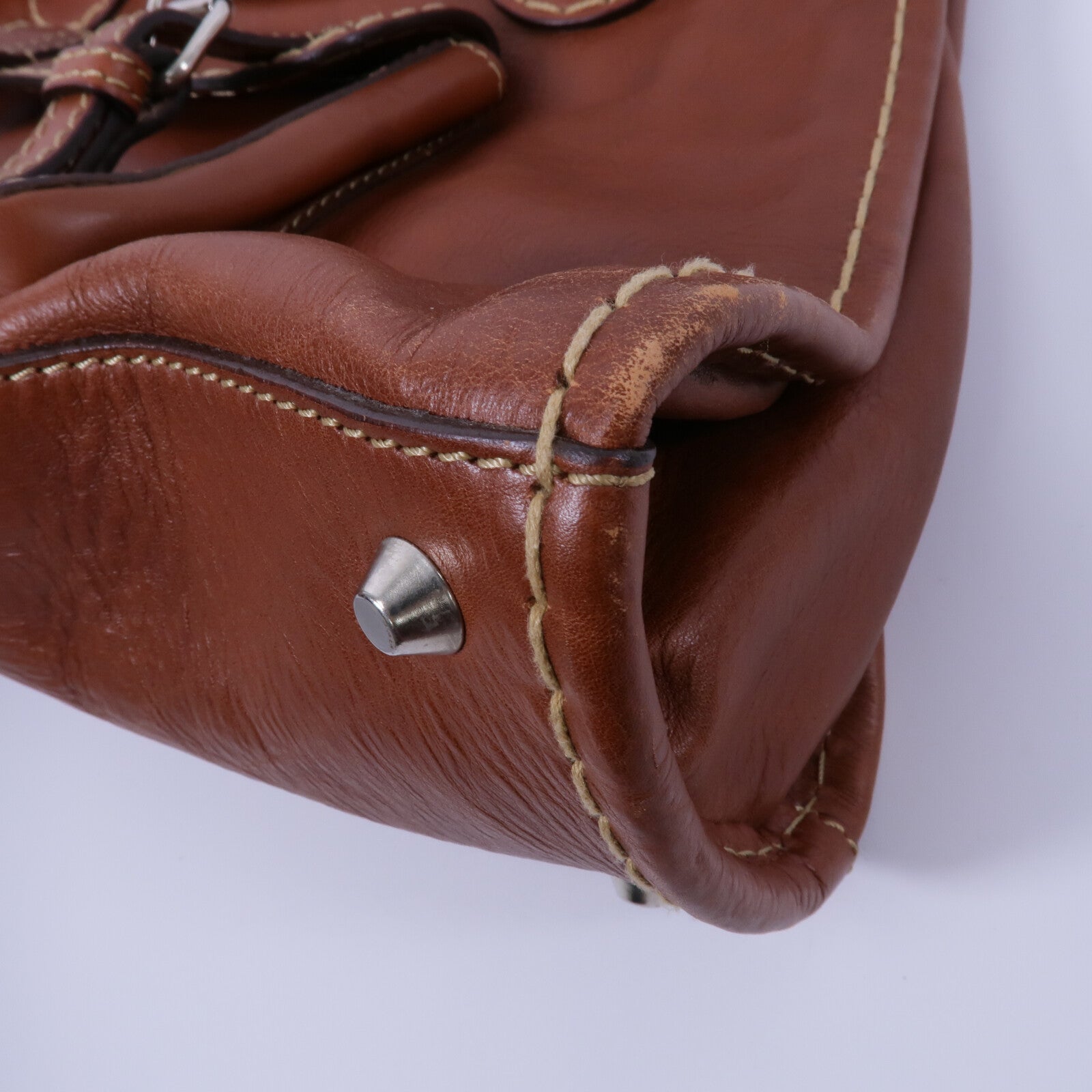 Chloe 牛皮皮革Hand Bag手挽袋