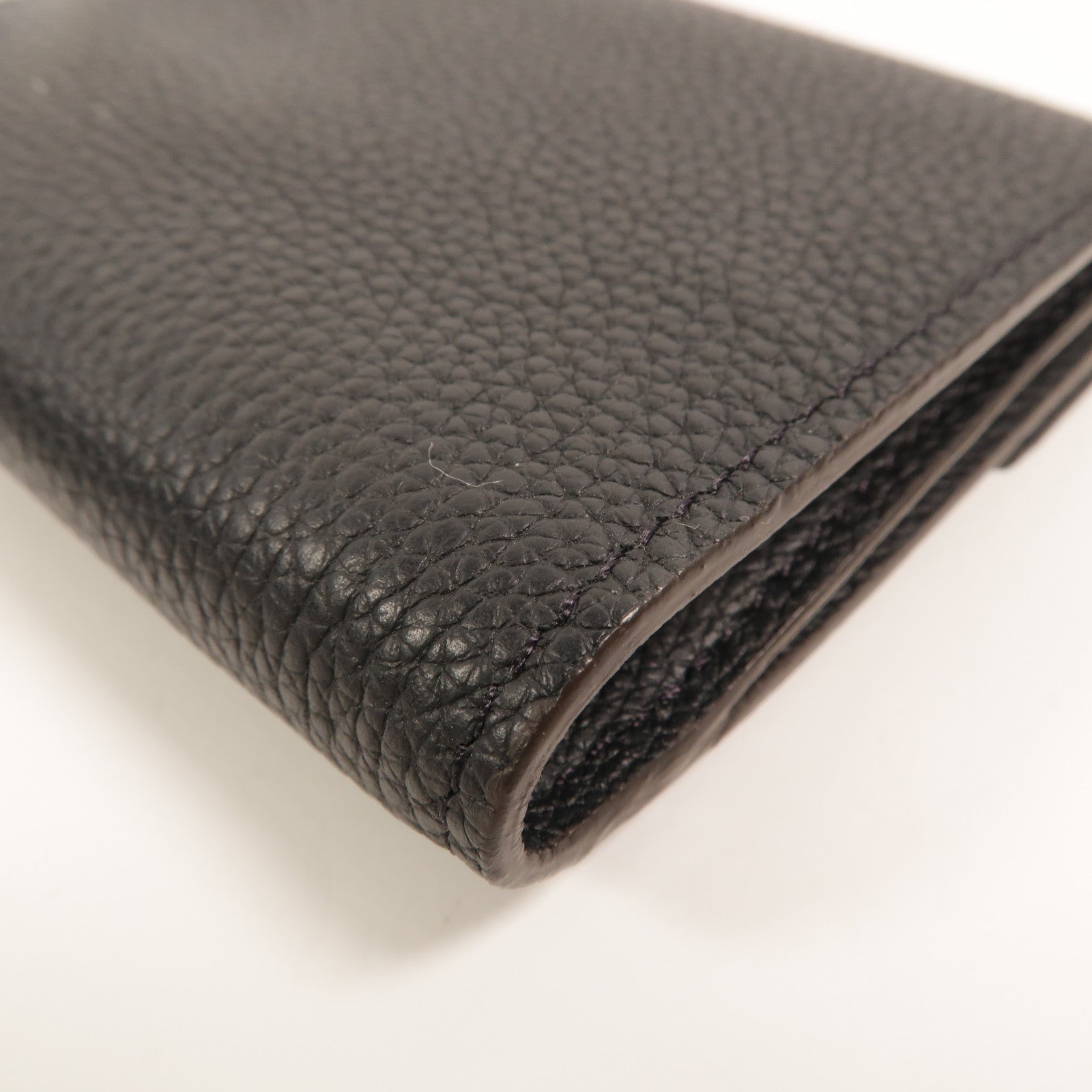 LOUIS VUITTON Monogram/牛皮皮革Double V Wallet錢包