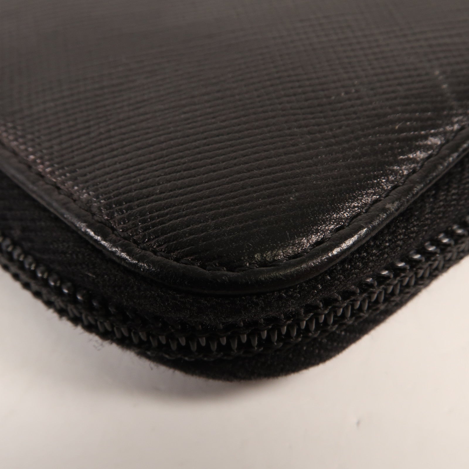 PRADA 牛皮皮革Long Wallet銀扣長錢包