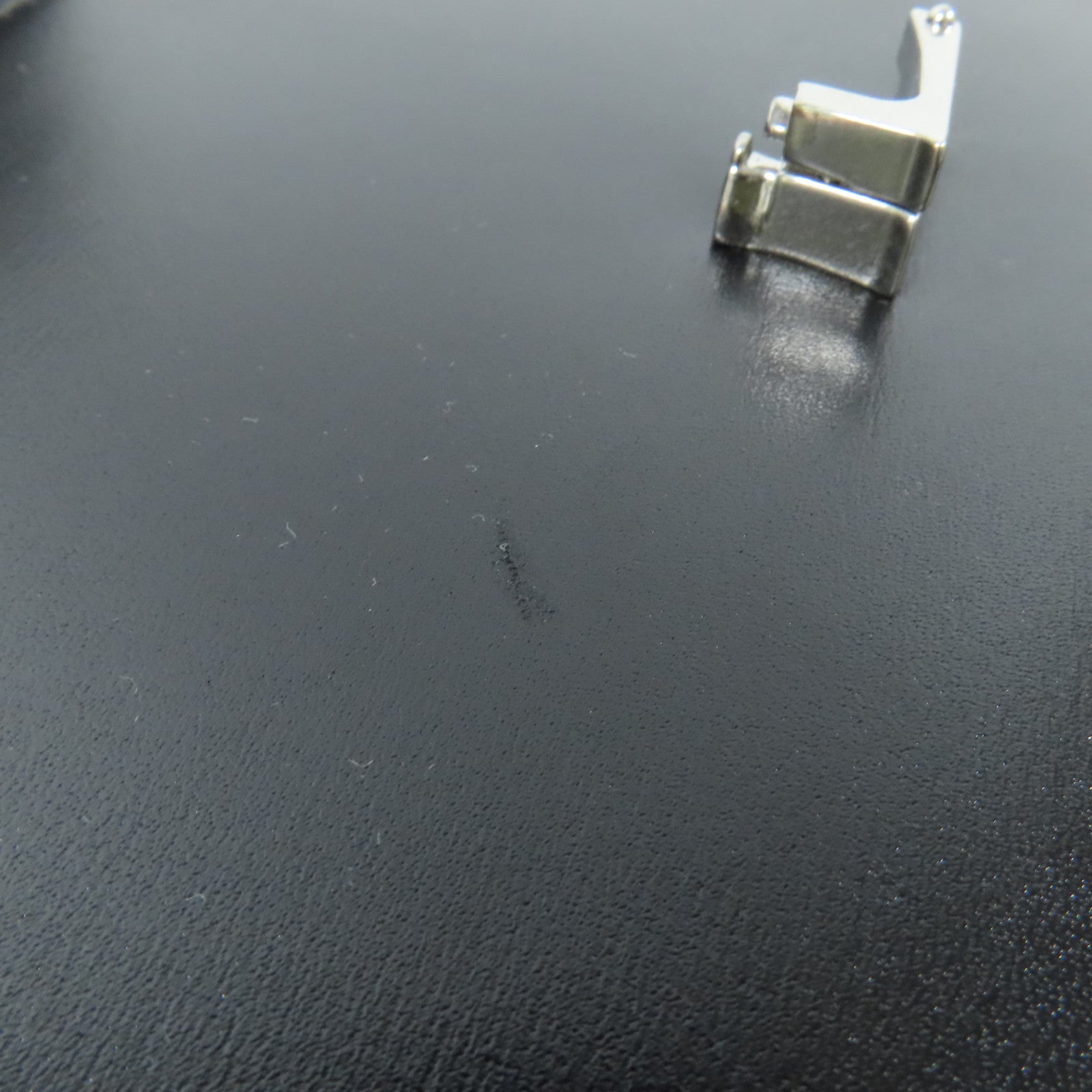 SAINT LAURENT 皮革Shoulder Bag銀扣肩背袋