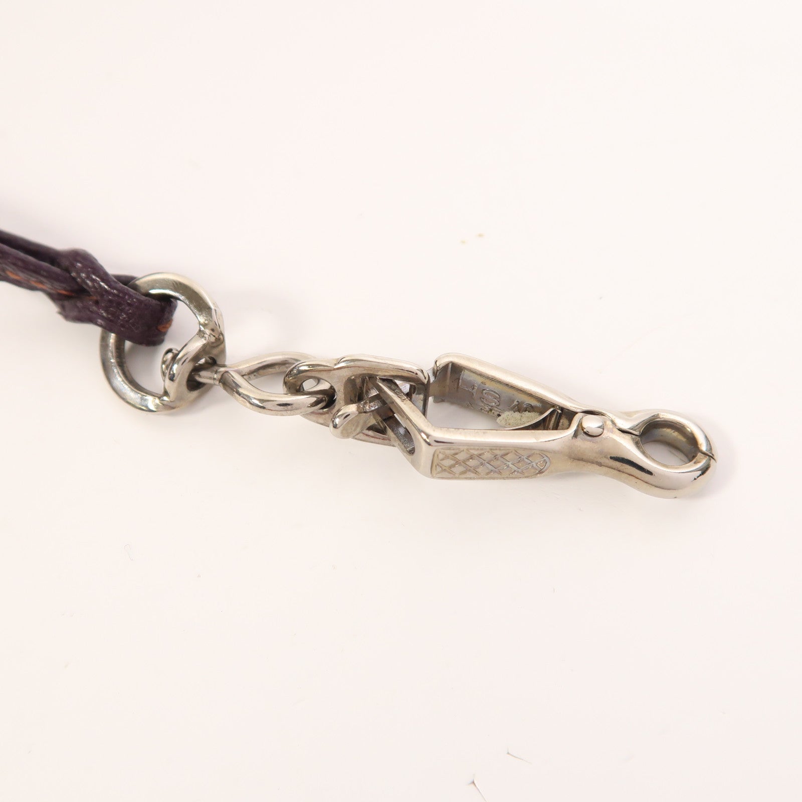 HERMES Chevre皮革Cabana 35銀扣肩背袋Raisin