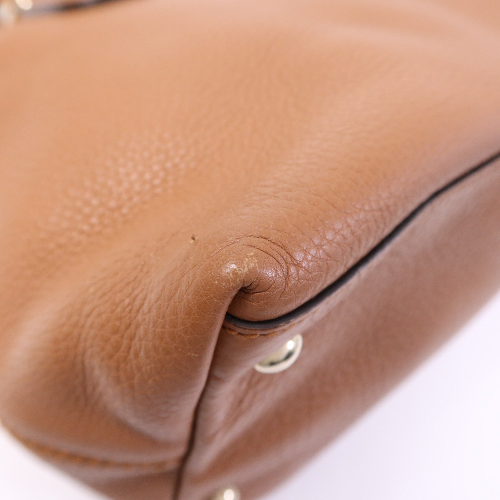GUCCI 牛皮皮革2 Way Shoulder Bag金扣手挽肩背兩用袋