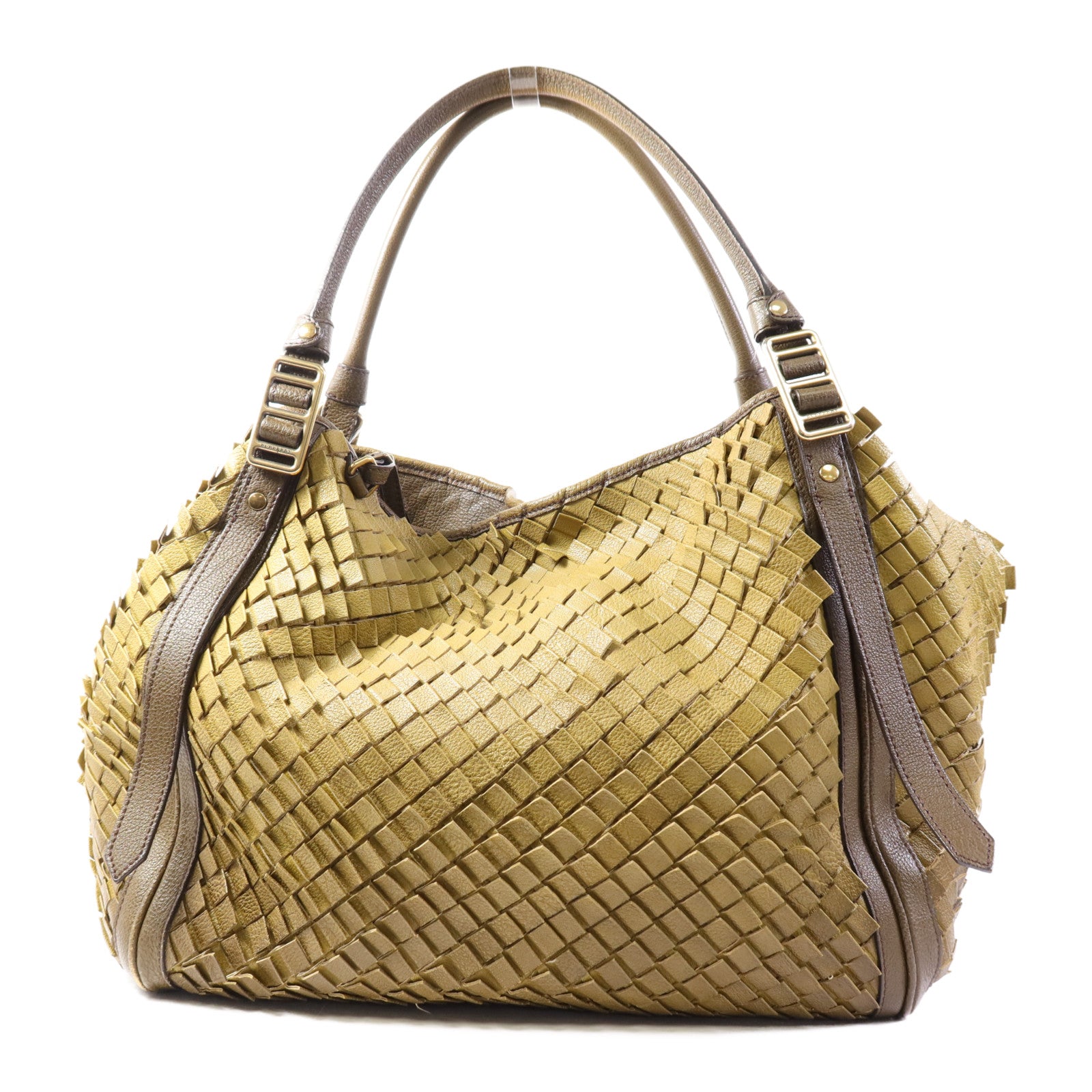 BURBERRY 牛皮皮革Shoulder Bag金扣肩背袋