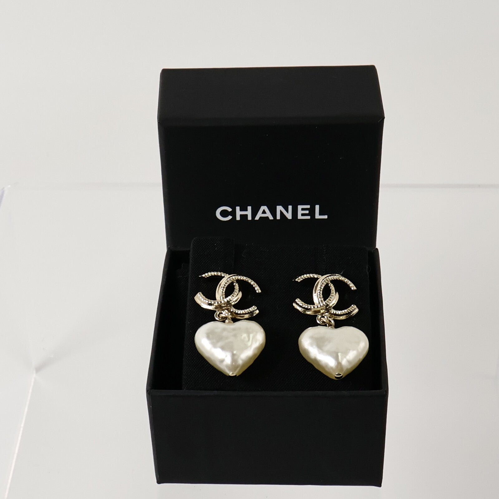 CHANEL 金屬/PVC Earrings耳環