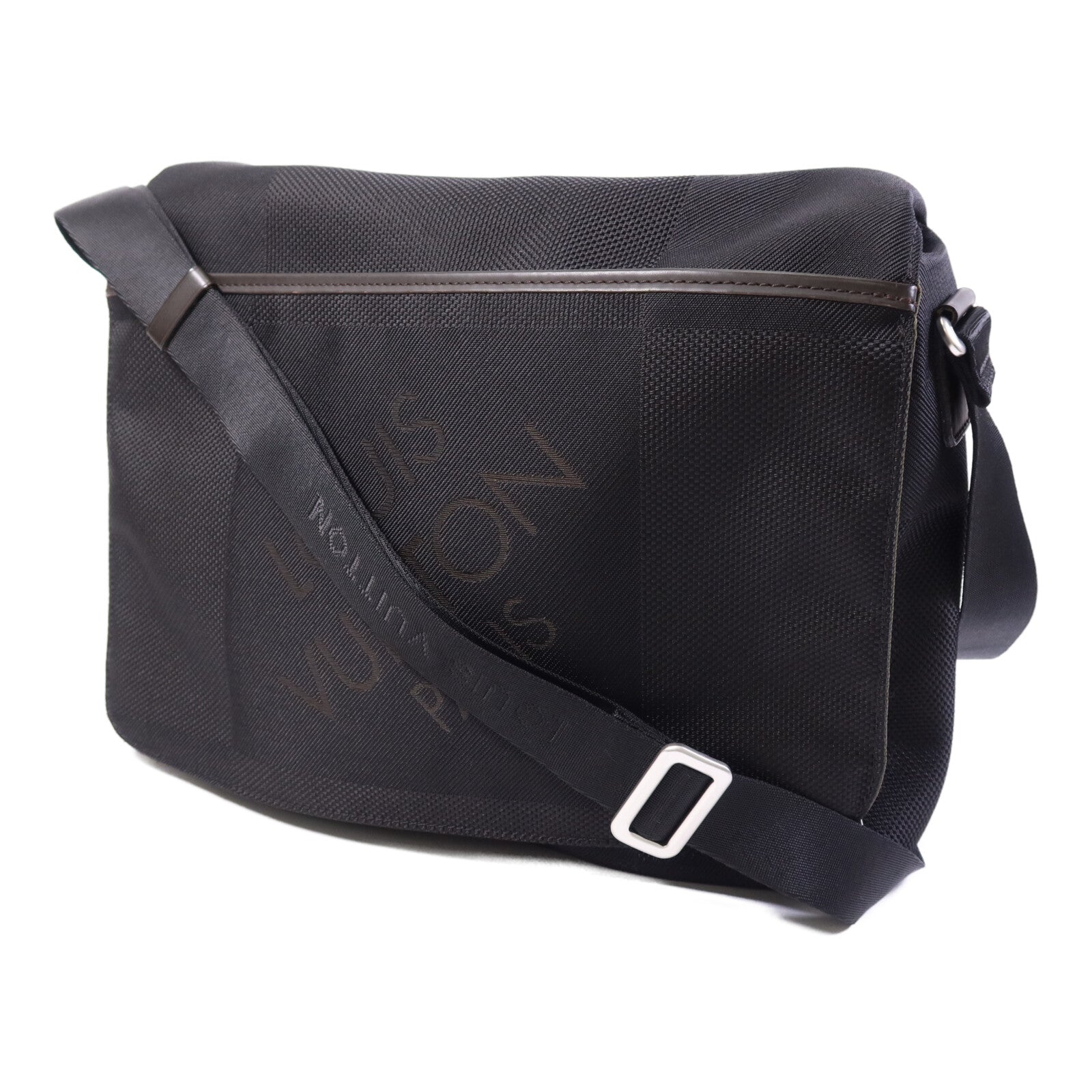 LOUIS VUITTON 【激減優惠】Damier Geant Petit Messager銀扣肩背袋