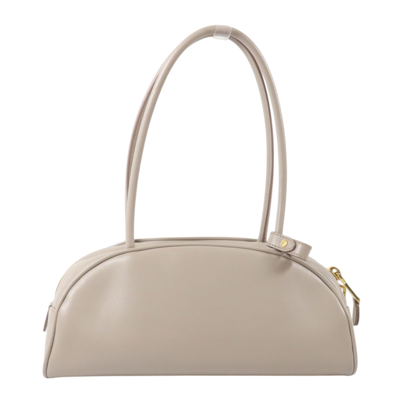 Miu Miu 牛皮皮革Beau金扣肩背袋