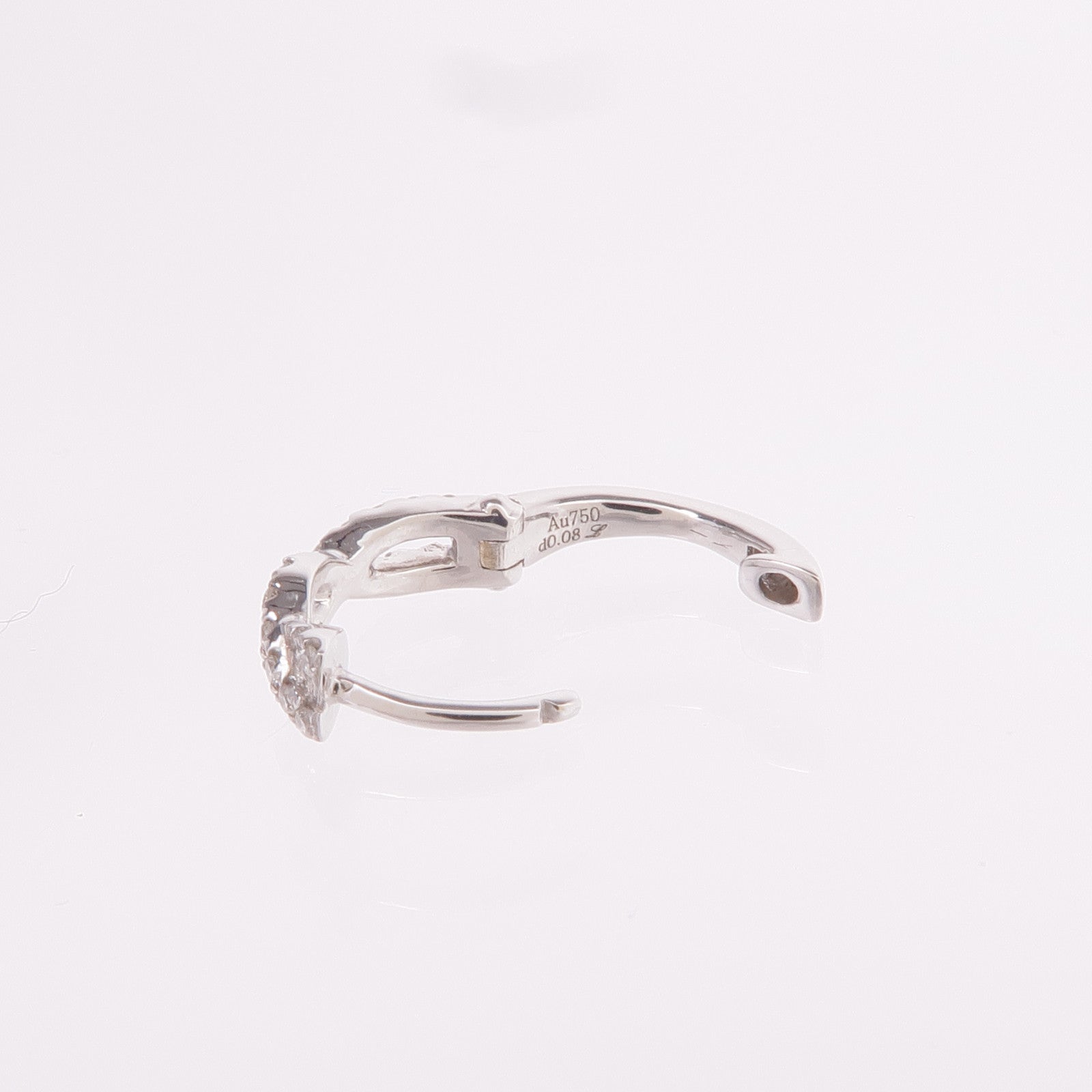 JEWELRY 18K白金Diamond Earrings鑽石耳環