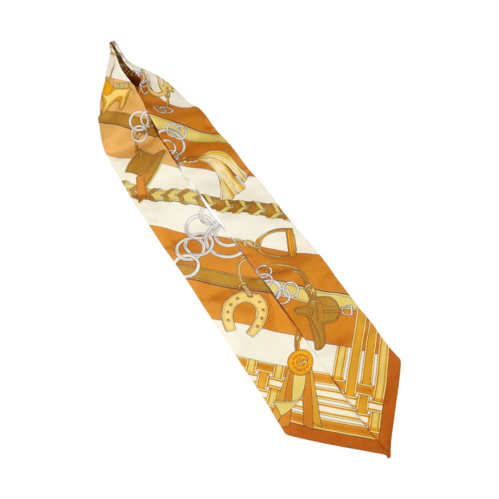 HERMES 絲質Twilly絲巾