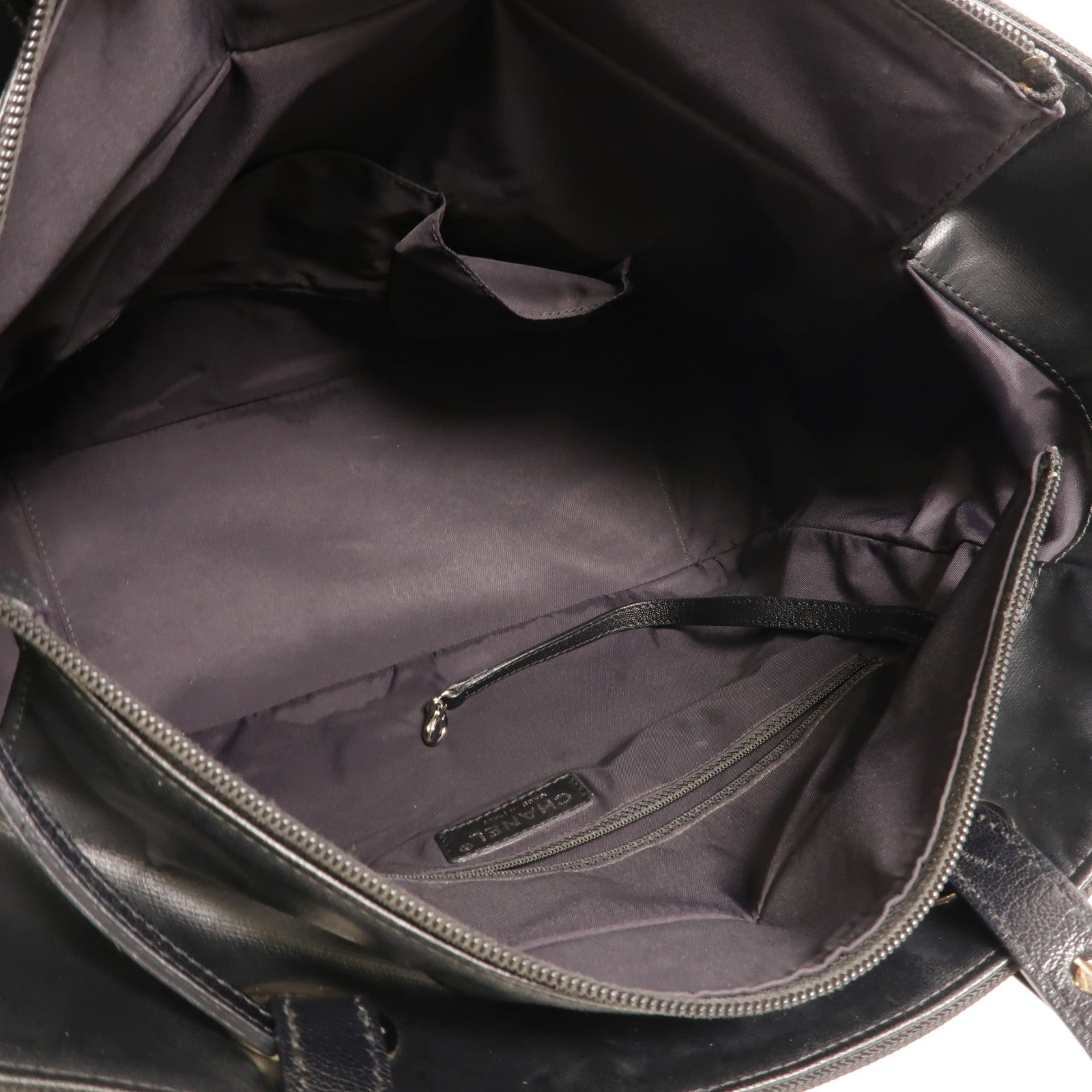 CHANEL 塗層帆布Paris Biarritz Tote手挽袋