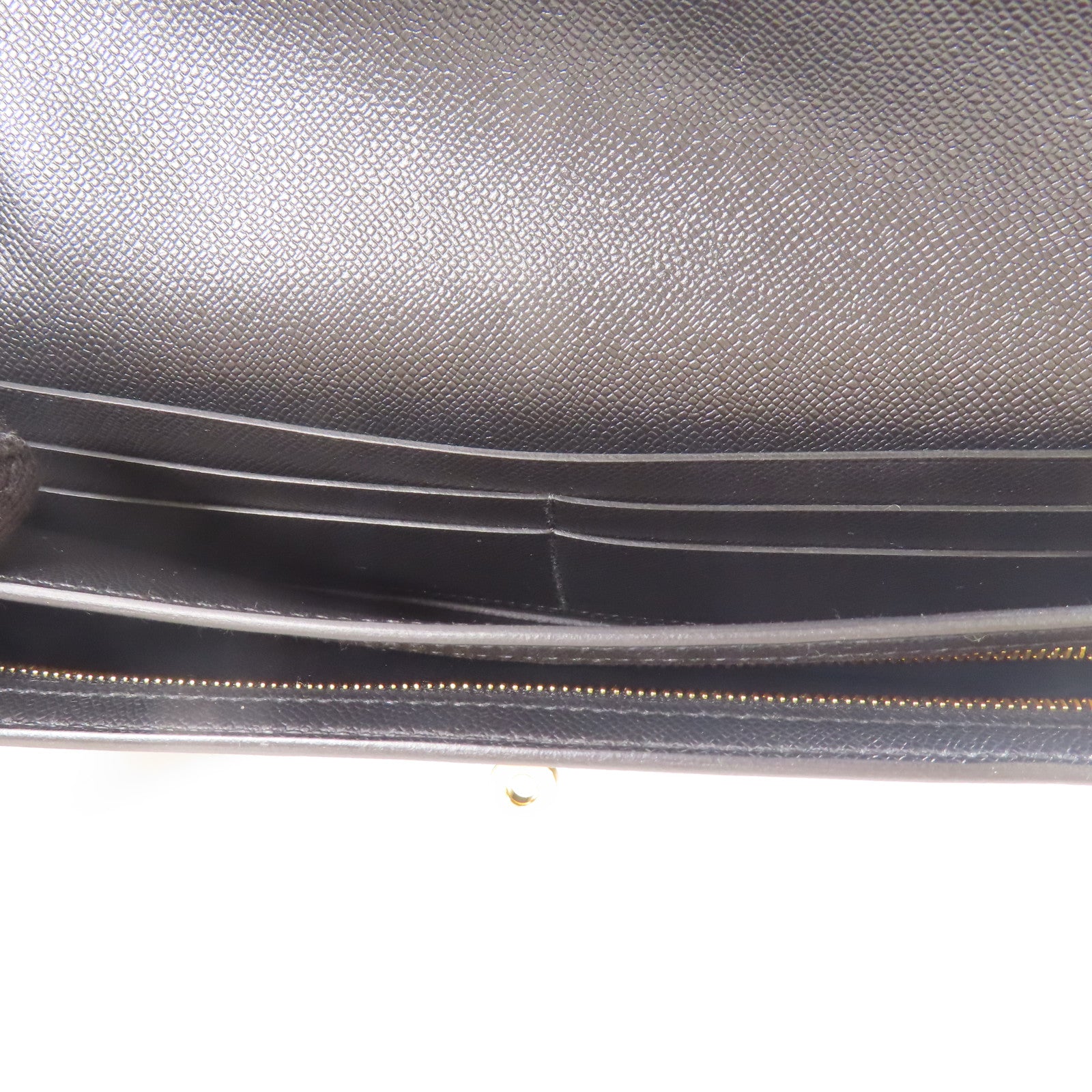 HERMES Madame皮革Kelly Pocket金扣長錢包