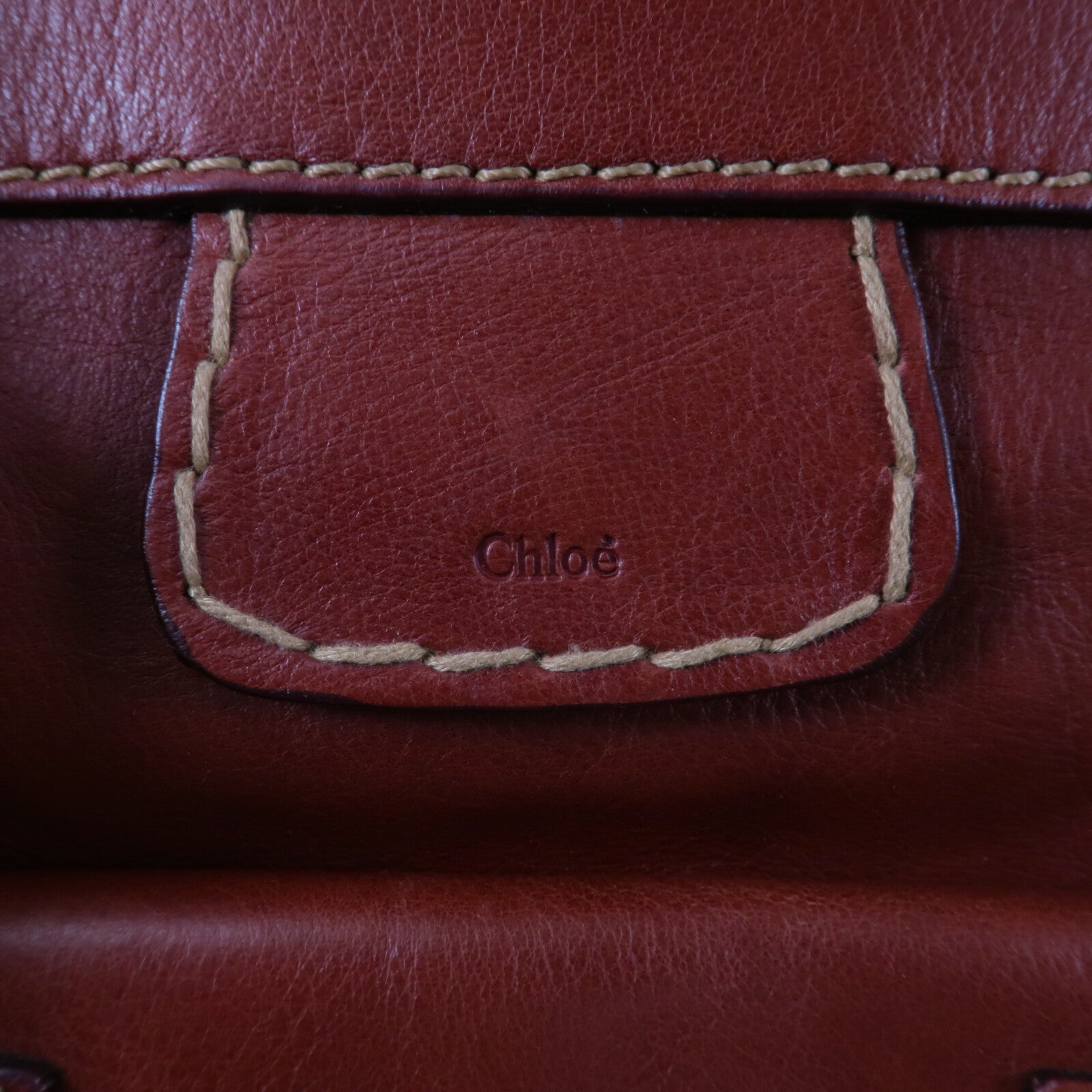 Chloe 牛皮皮革Hand Bag手挽袋