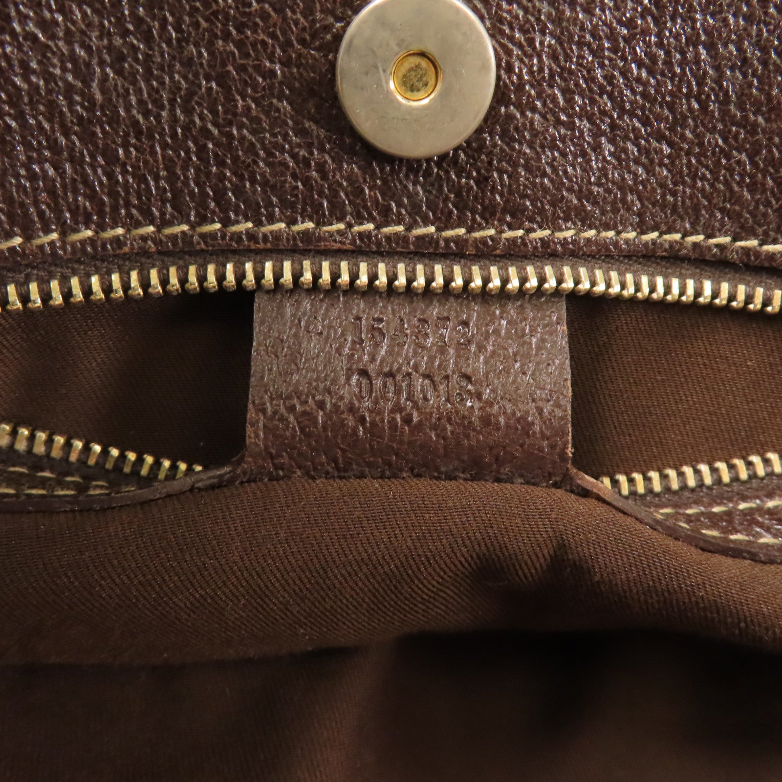 GUCCI 帆布Tote Bag金扣肩背袋