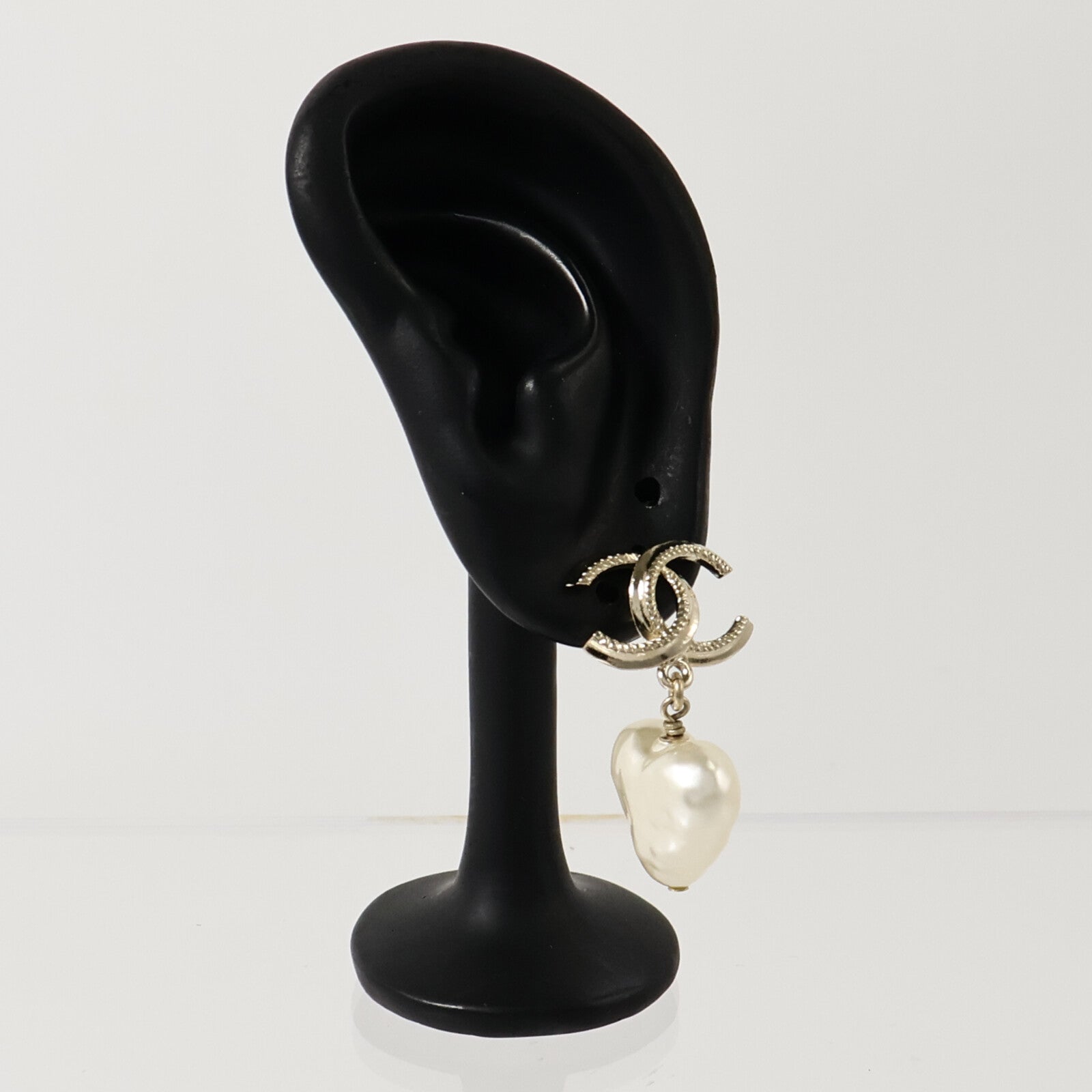 CHANEL 金屬/PVC Earrings耳環