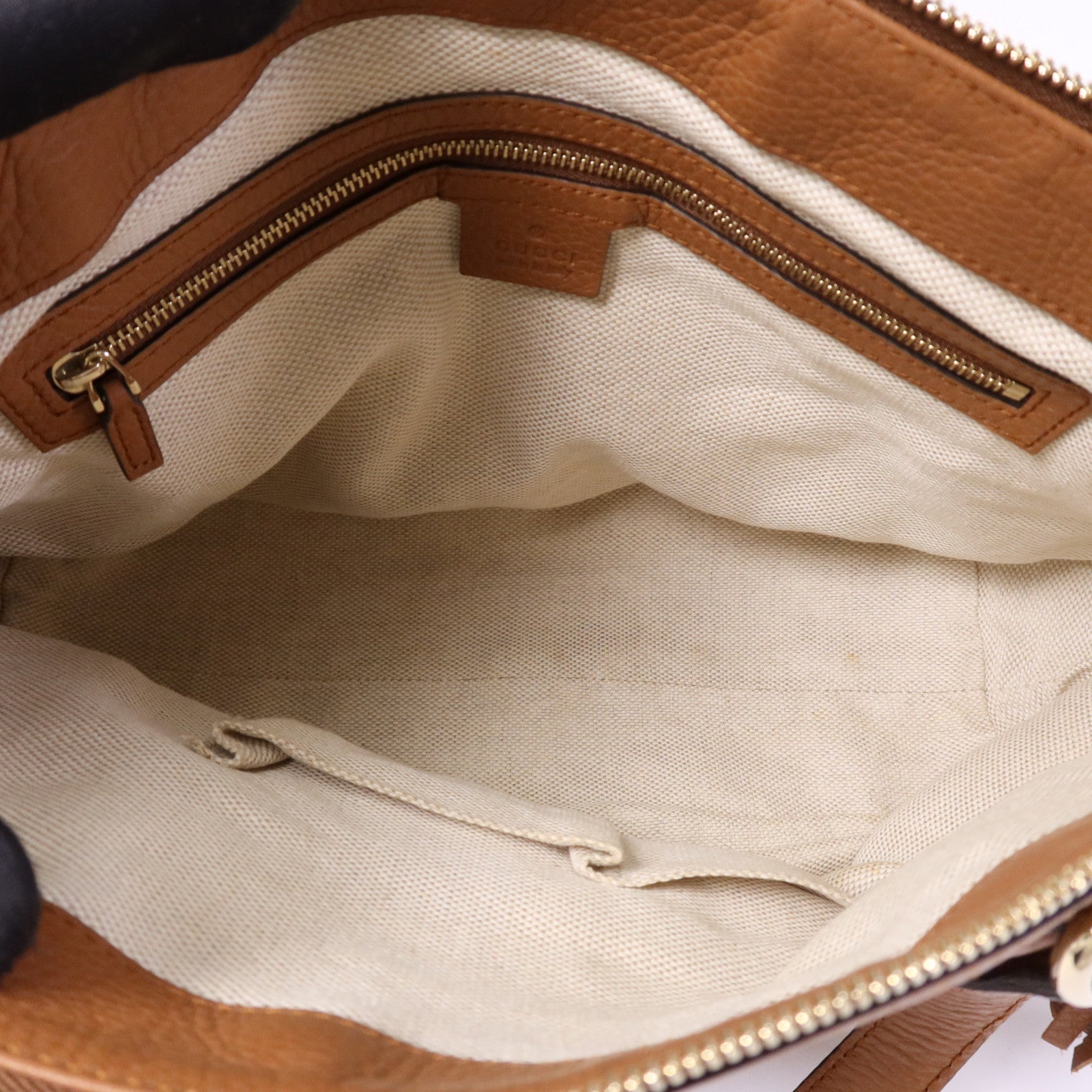 GUCCI 牛皮皮革2 Way Shoulder Bag金扣手挽肩背兩用袋