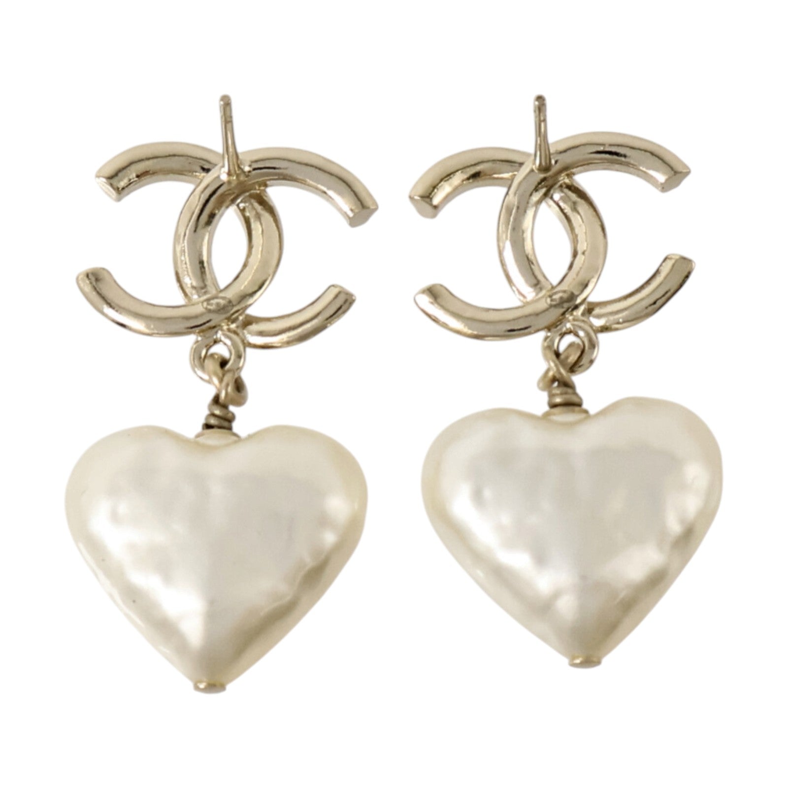 CHANEL 金屬/PVC Earrings耳環