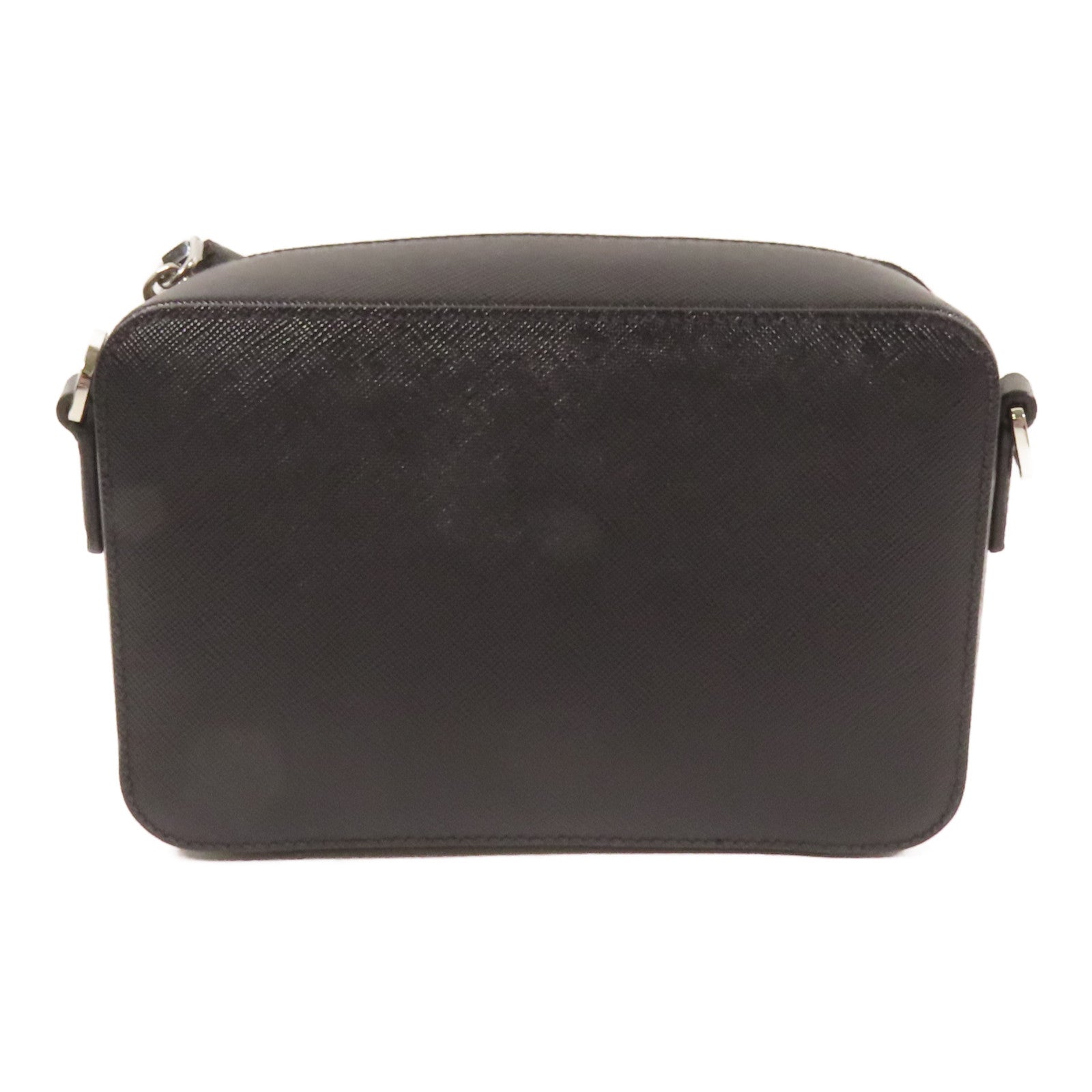 PRADA Saffiano皮革Shoulder Bag銀扣肩背袋