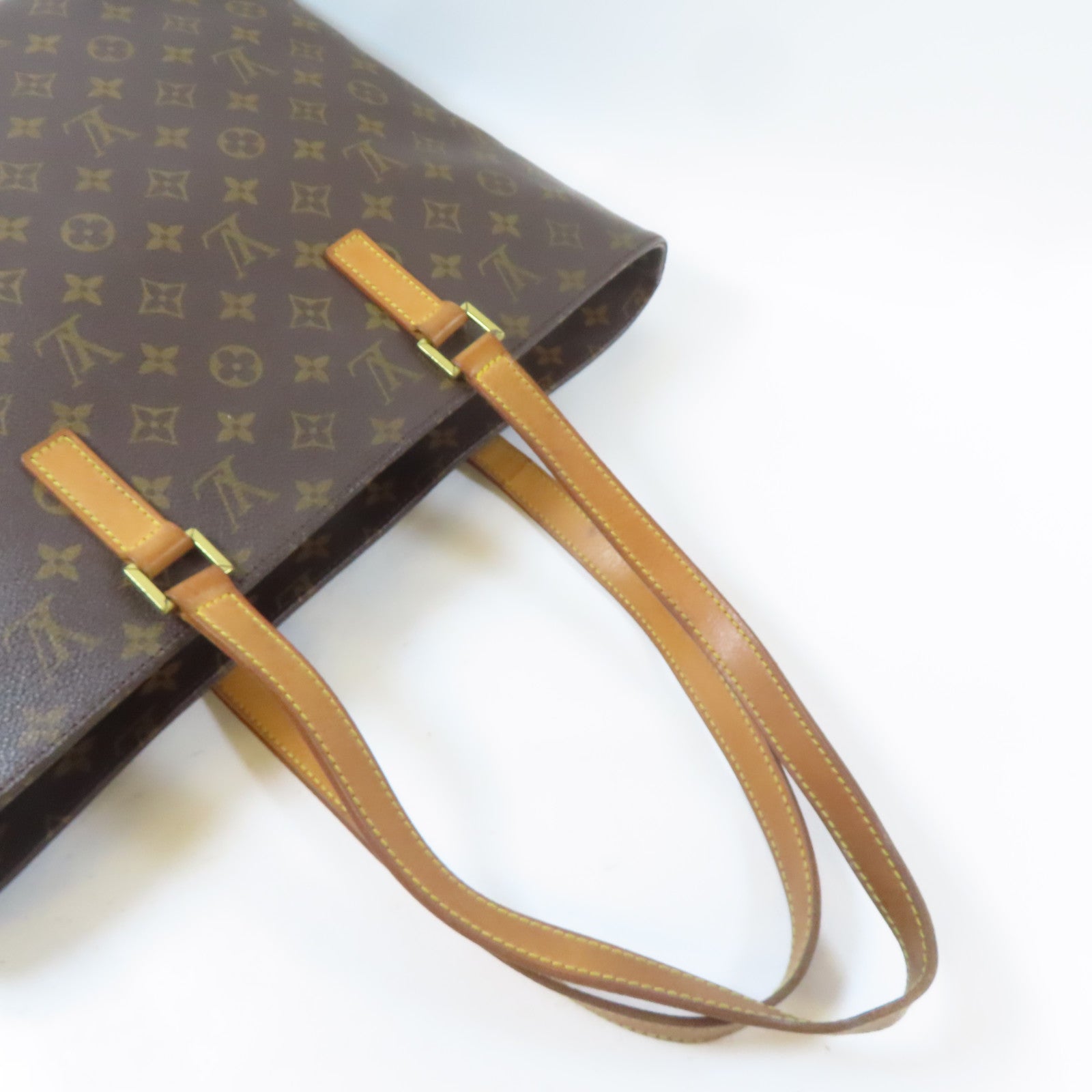 LOUIS VUITTON Monogram Luco Tote Bag金扣手挽袋啡色