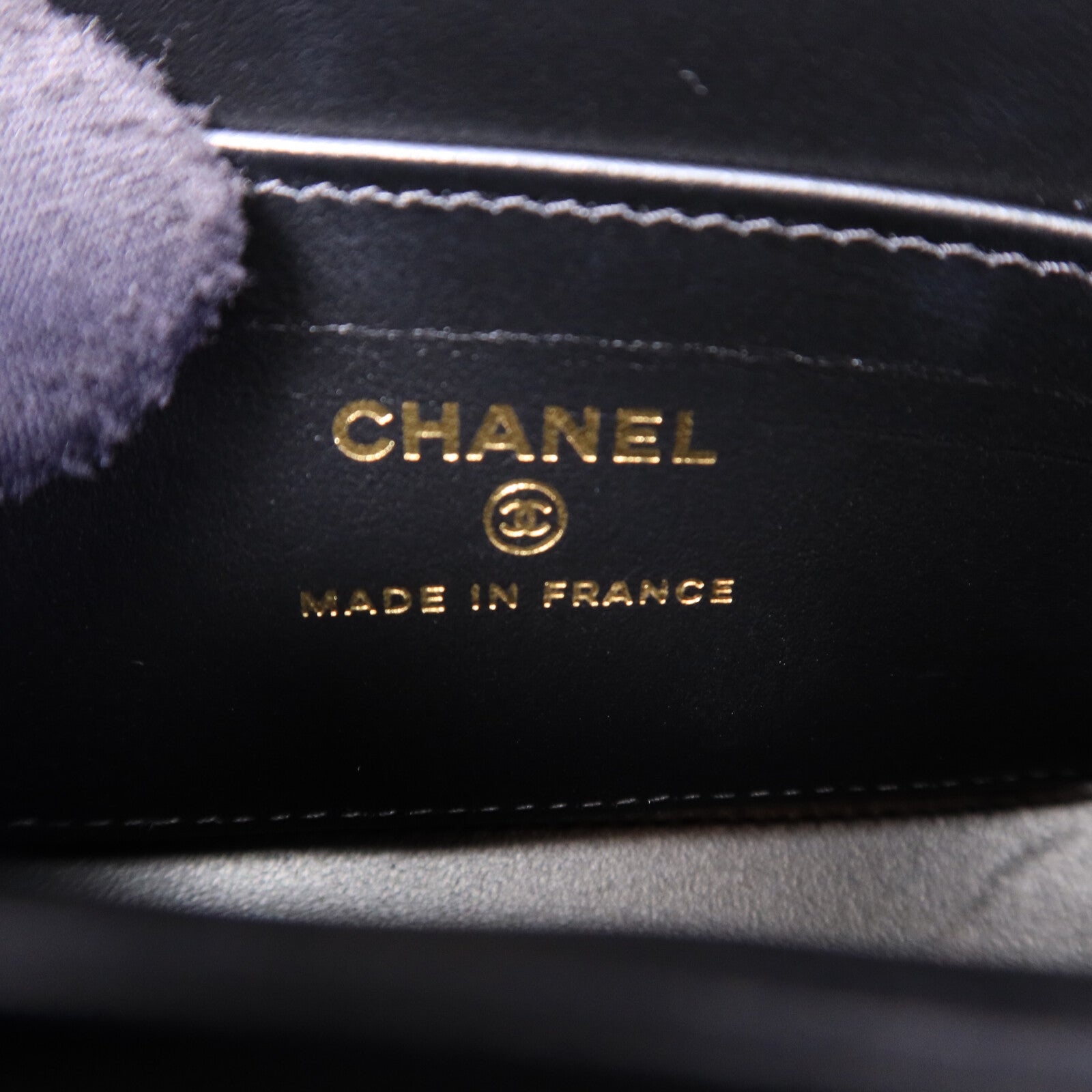 CHANEL 牛皮皮革Nano Mini Kelly鏈帶手挽肩背兩用袋