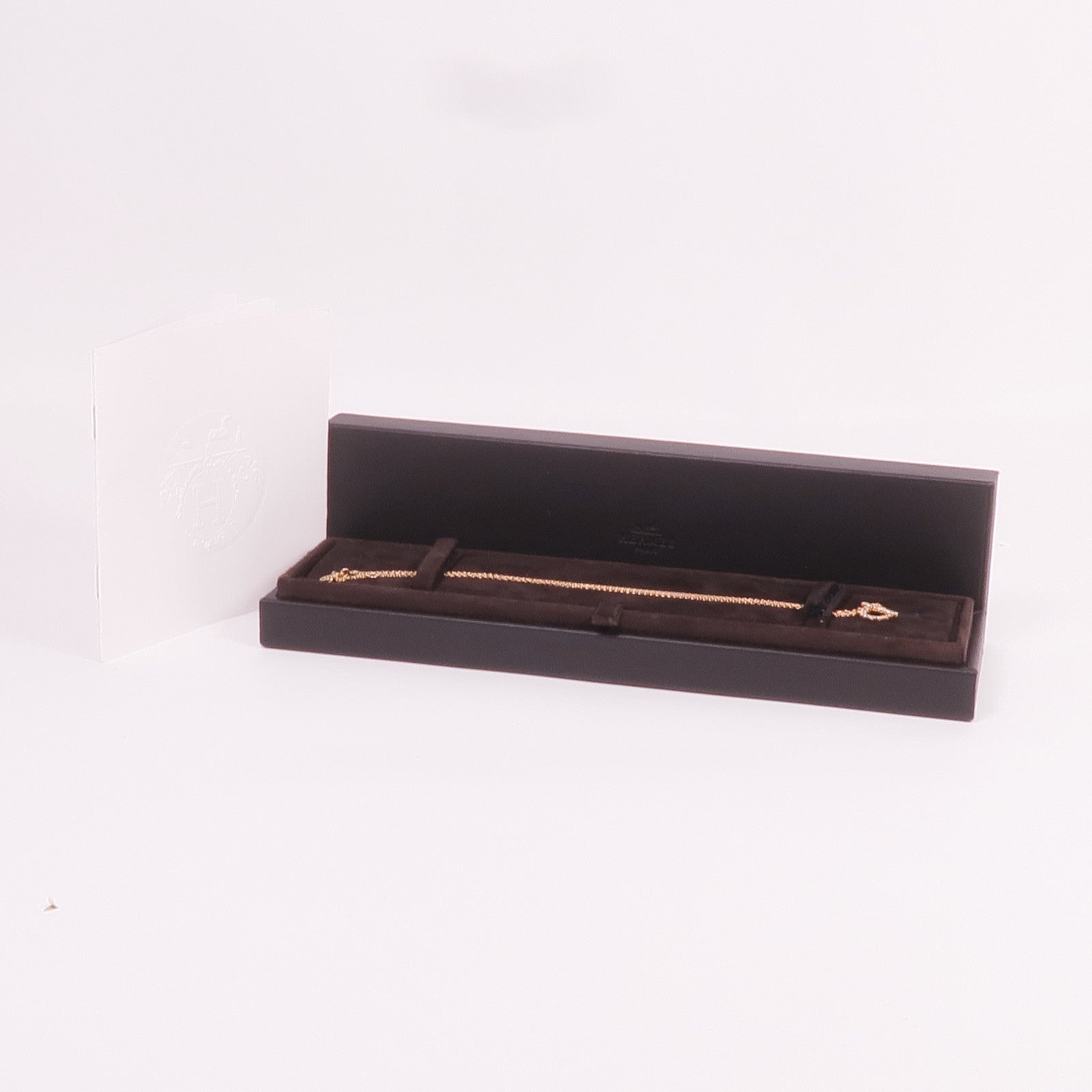 HERMES 【激減優惠】18K玫瑰金Finesse Pendant鑽石項鍊
